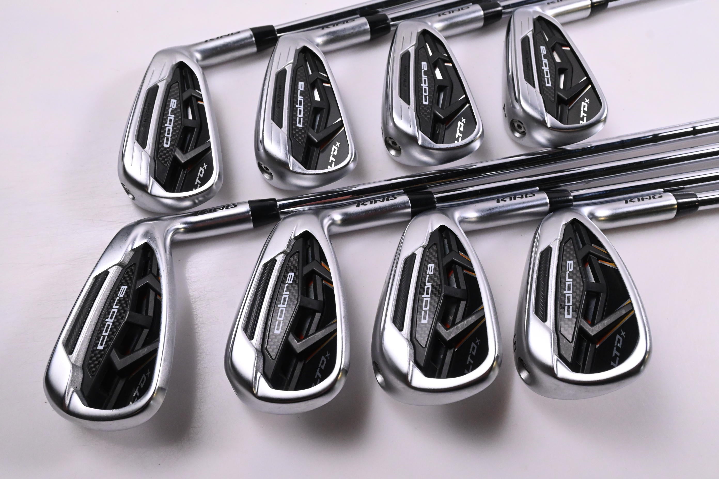 Cobra LTDx Irons / 4-PW+GW / Regular Flex KBS Tour 90 Shafts