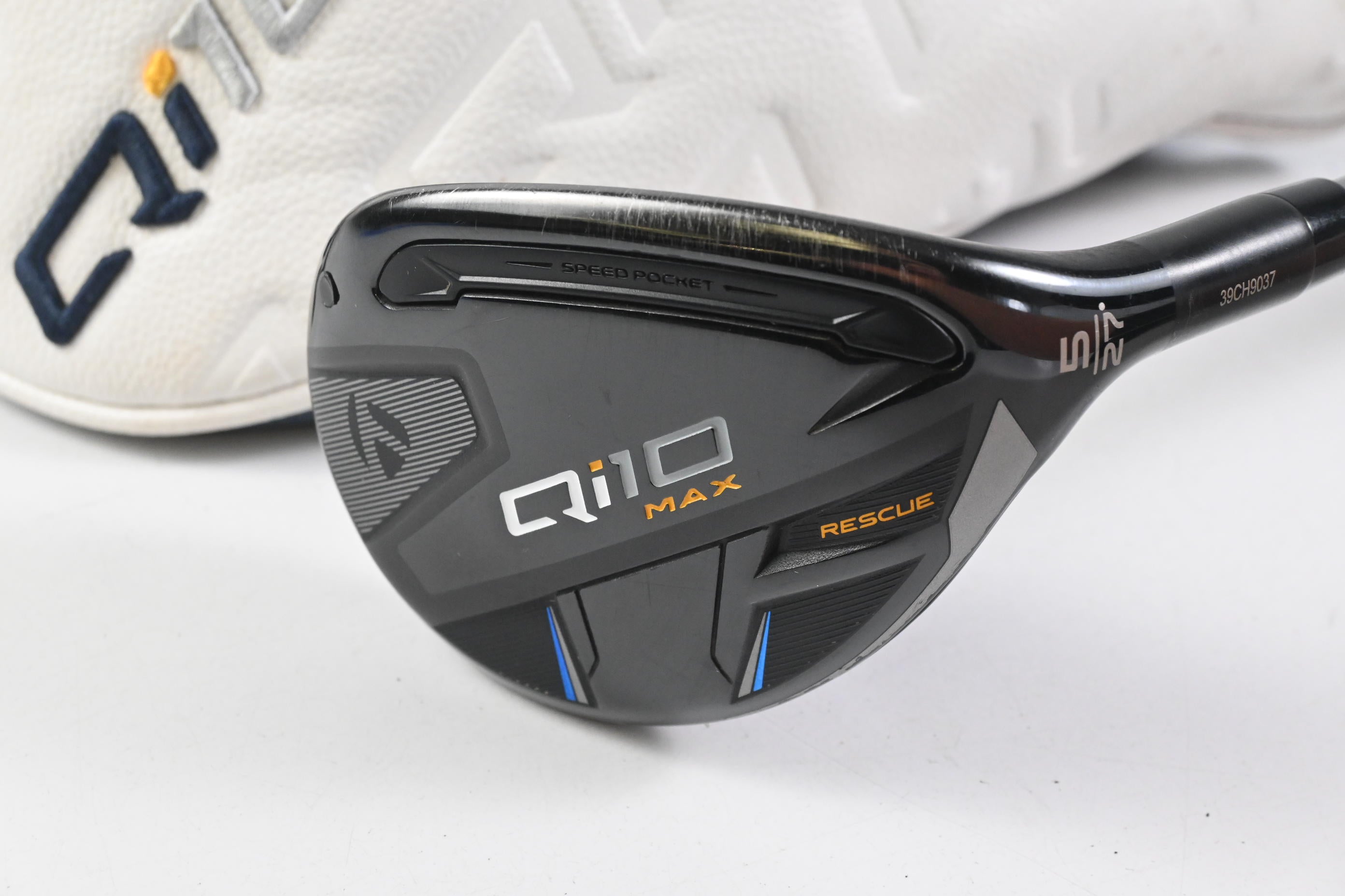 Taylormade Qi10 Max #5 Hybrid / 27 Degree / Senior Flex Speeder NX 50 Shaft