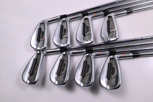 Ping S57 Irons / 3-PW / Orange Dot / Stiff Flex Steel Shafts