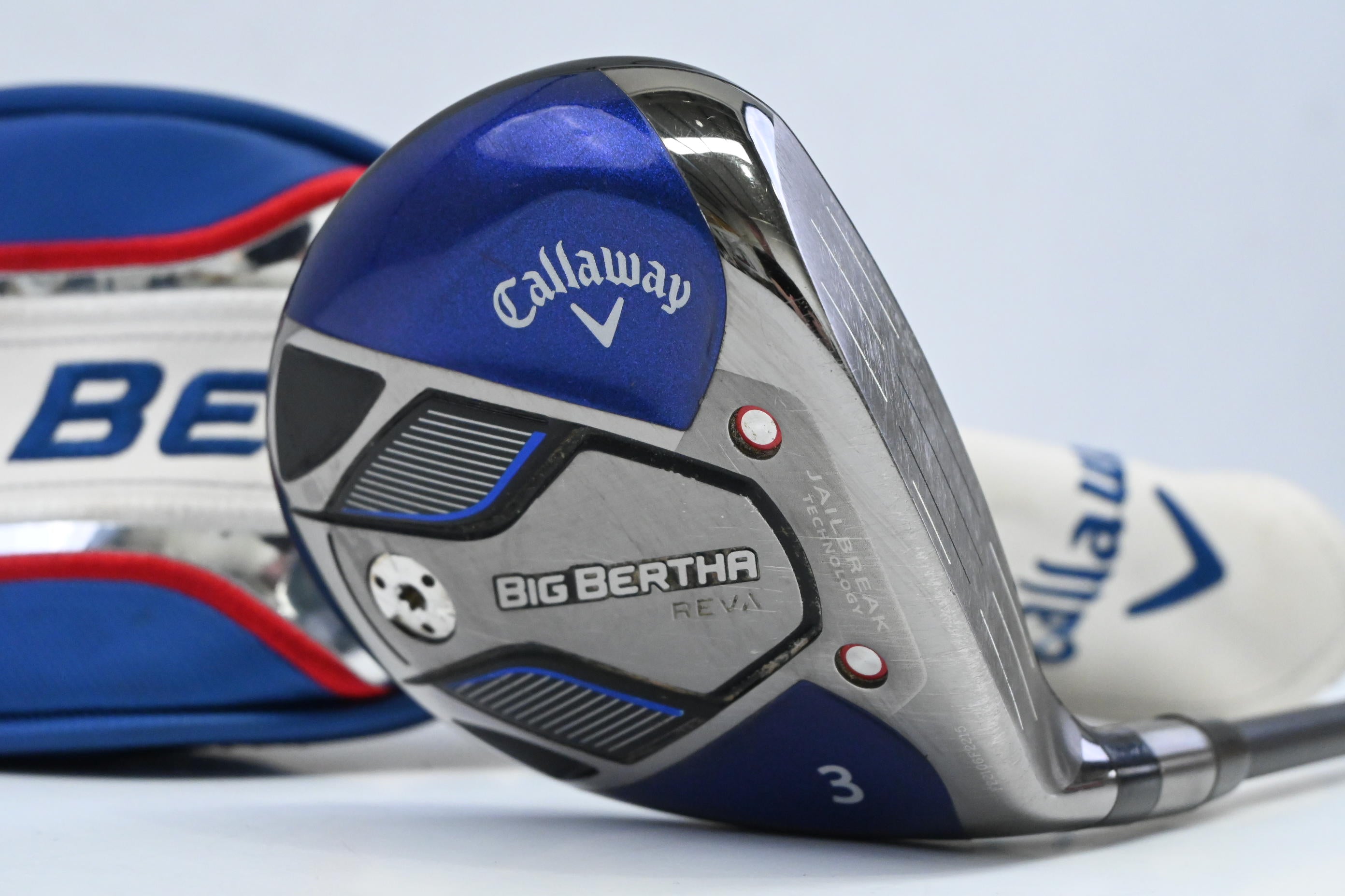 Ladies Callaway Big Bertha Reva 21 #3 Wood / 18 Degree / Senior Flex Cypher 40