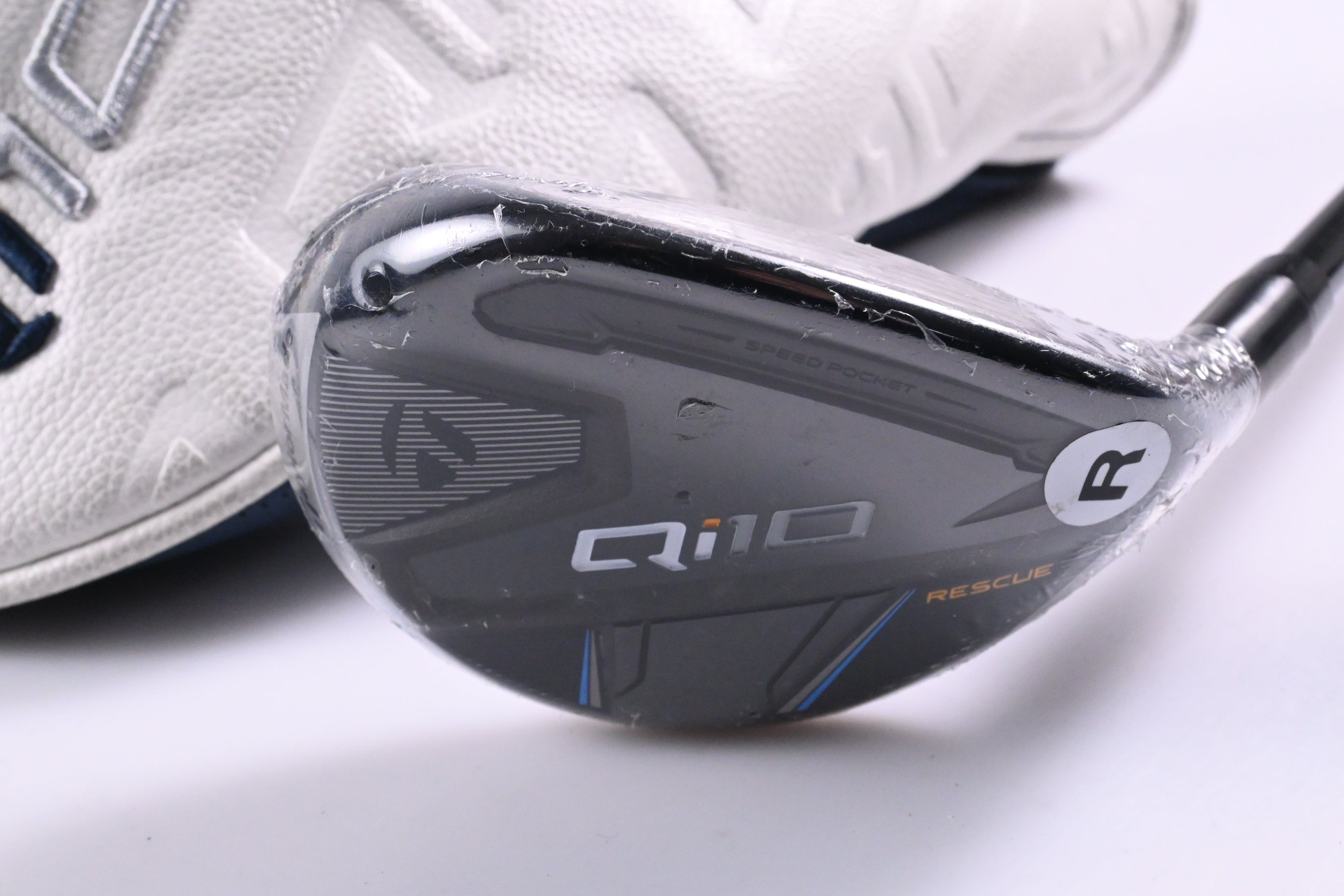 Taylormade Qi10 #4 Hybrid / 22 Degree / Regular Flex Fujikura Ventus TR Blue 6