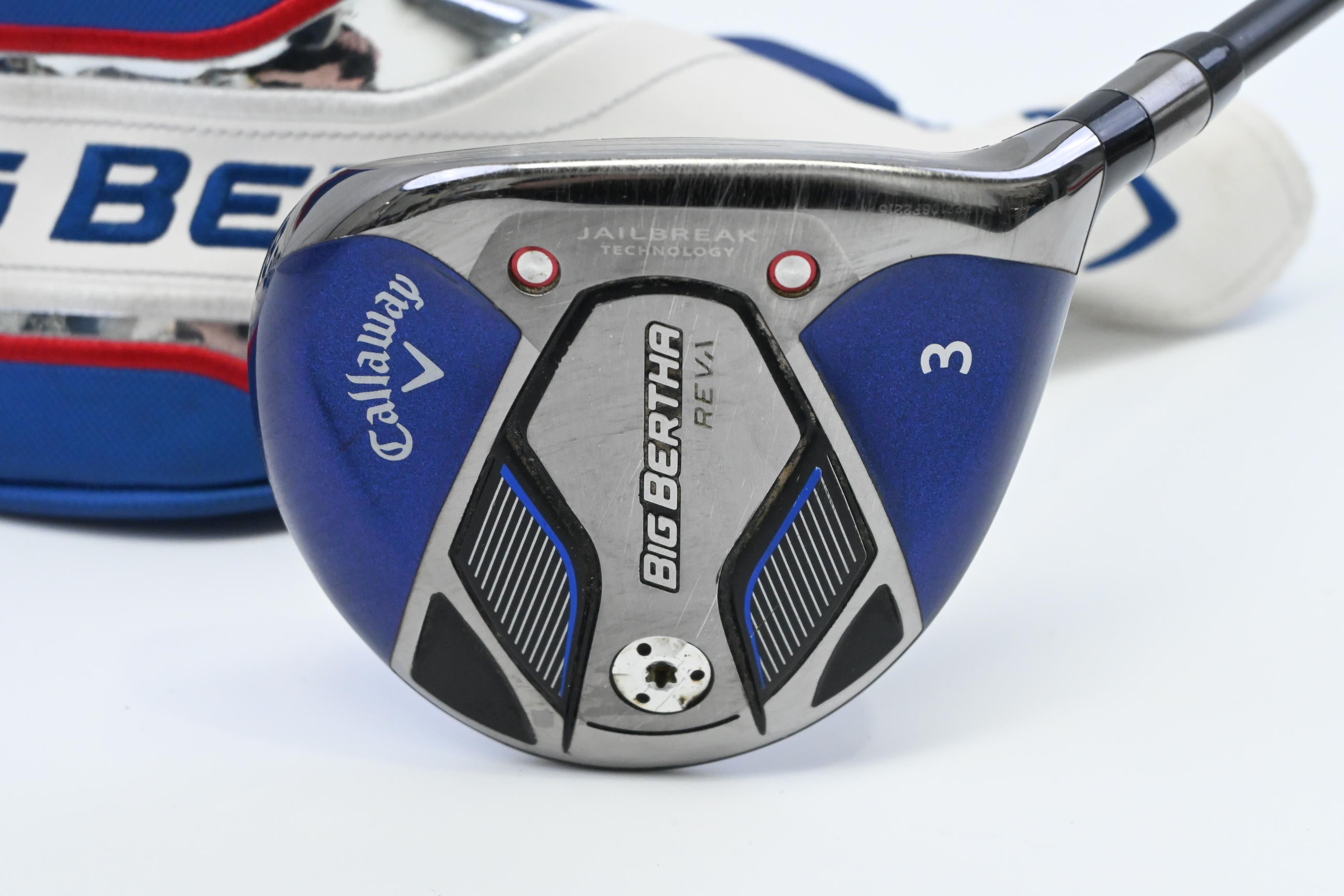 Ladies Callaway Big Bertha Reva 21 #3 Wood / 18 Degree / Senior Flex Cypher 40