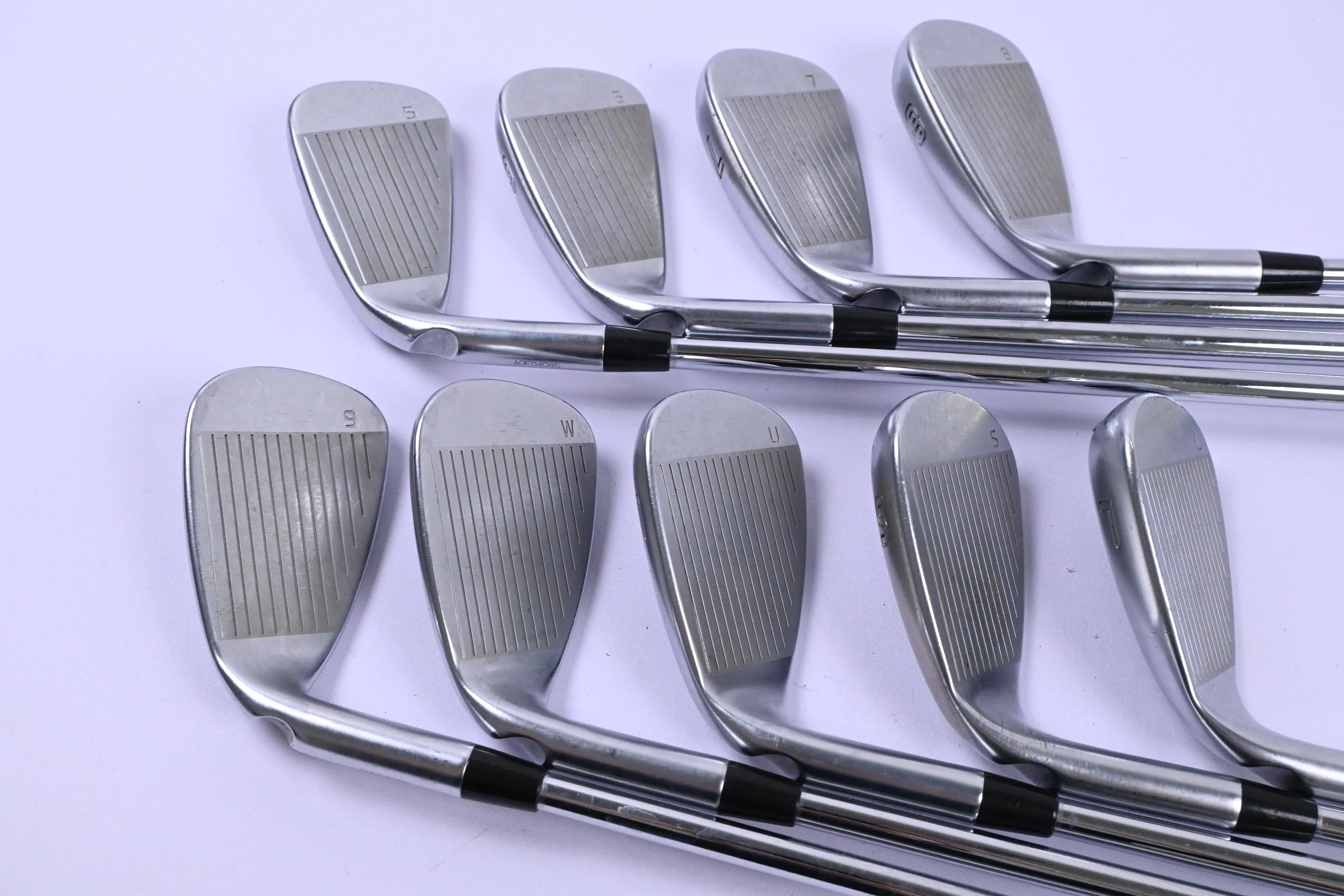 Ping G410 Irons / 5-PW+GW+SW+LW / Blue Dot / Regular Flex Ping AWT 2.0 Shafts