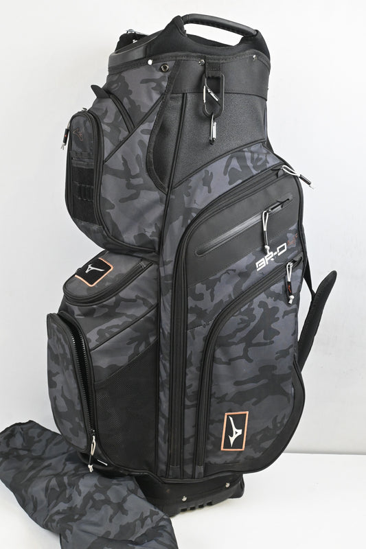 Mizuno BR-D 4c Cart Bag / 14-Way Divider / Black Camo