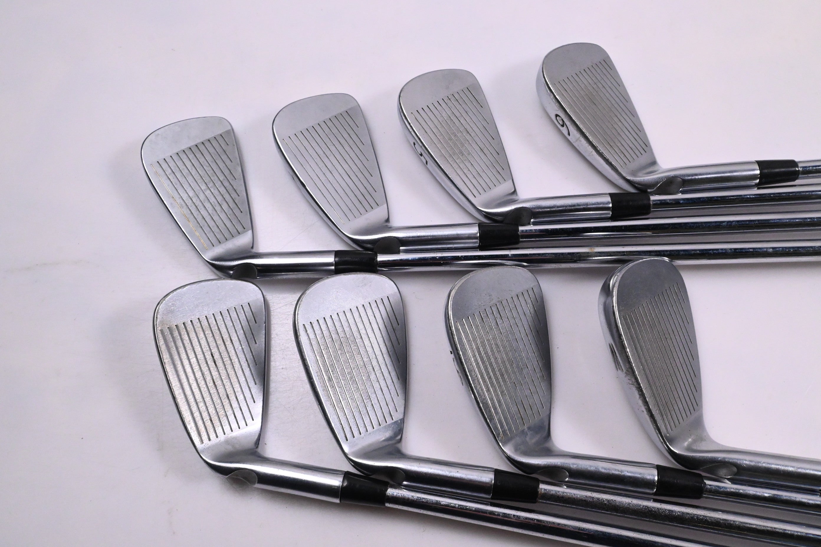 Ping S57 Irons / 3-PW / Orange Dot / Stiff Flex Steel Shafts