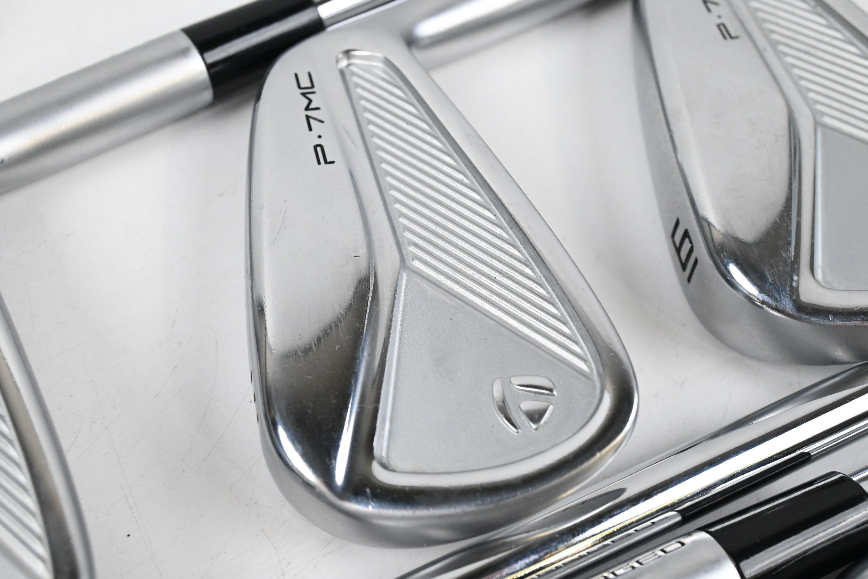 Taylormade P7MC 2023 Irons / 4-PW / Stiff Flex KBS Tour Steel Shafts