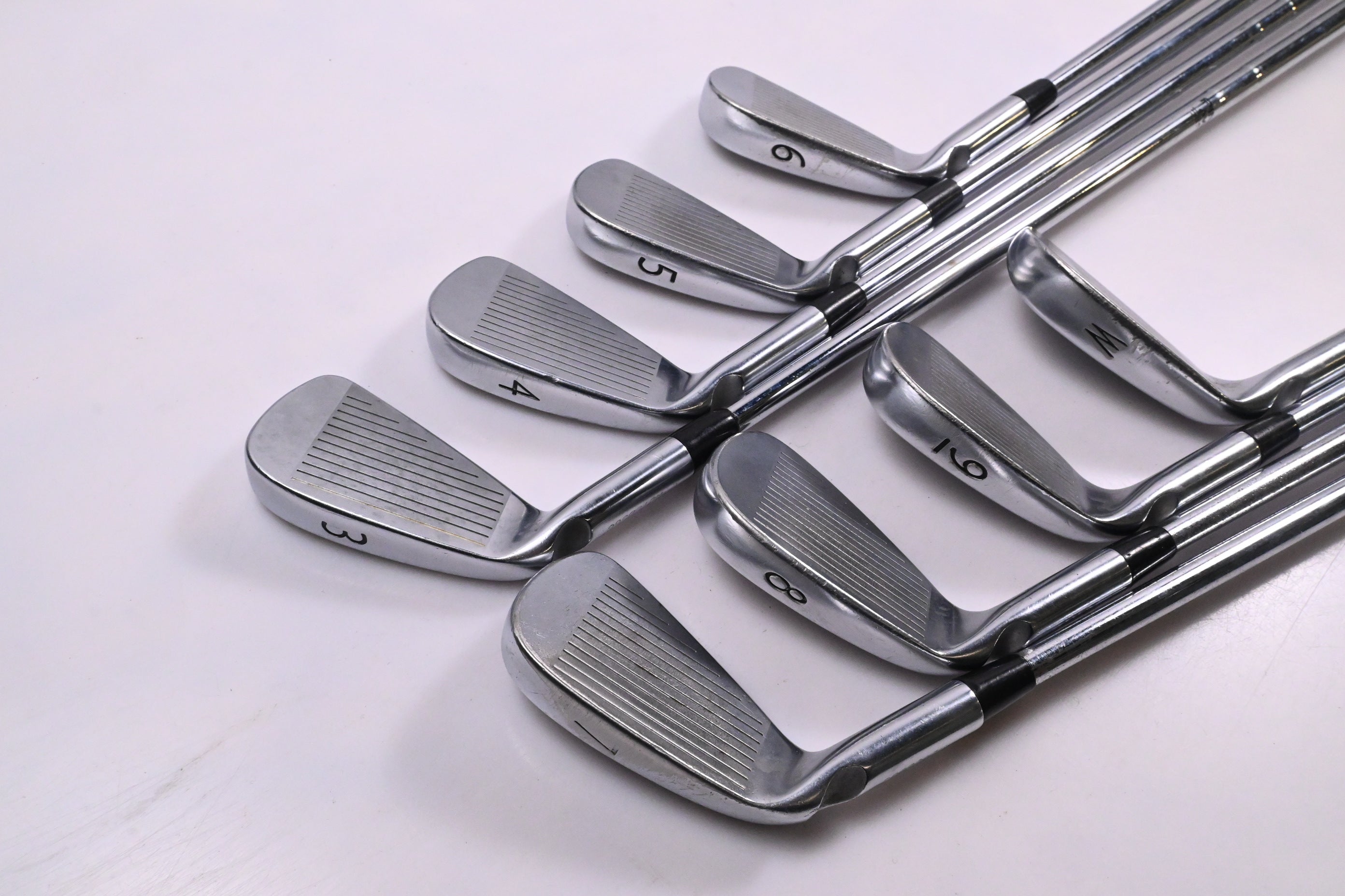 Ping S57 Irons / 3-PW / Orange Dot / Stiff Flex Steel Shafts