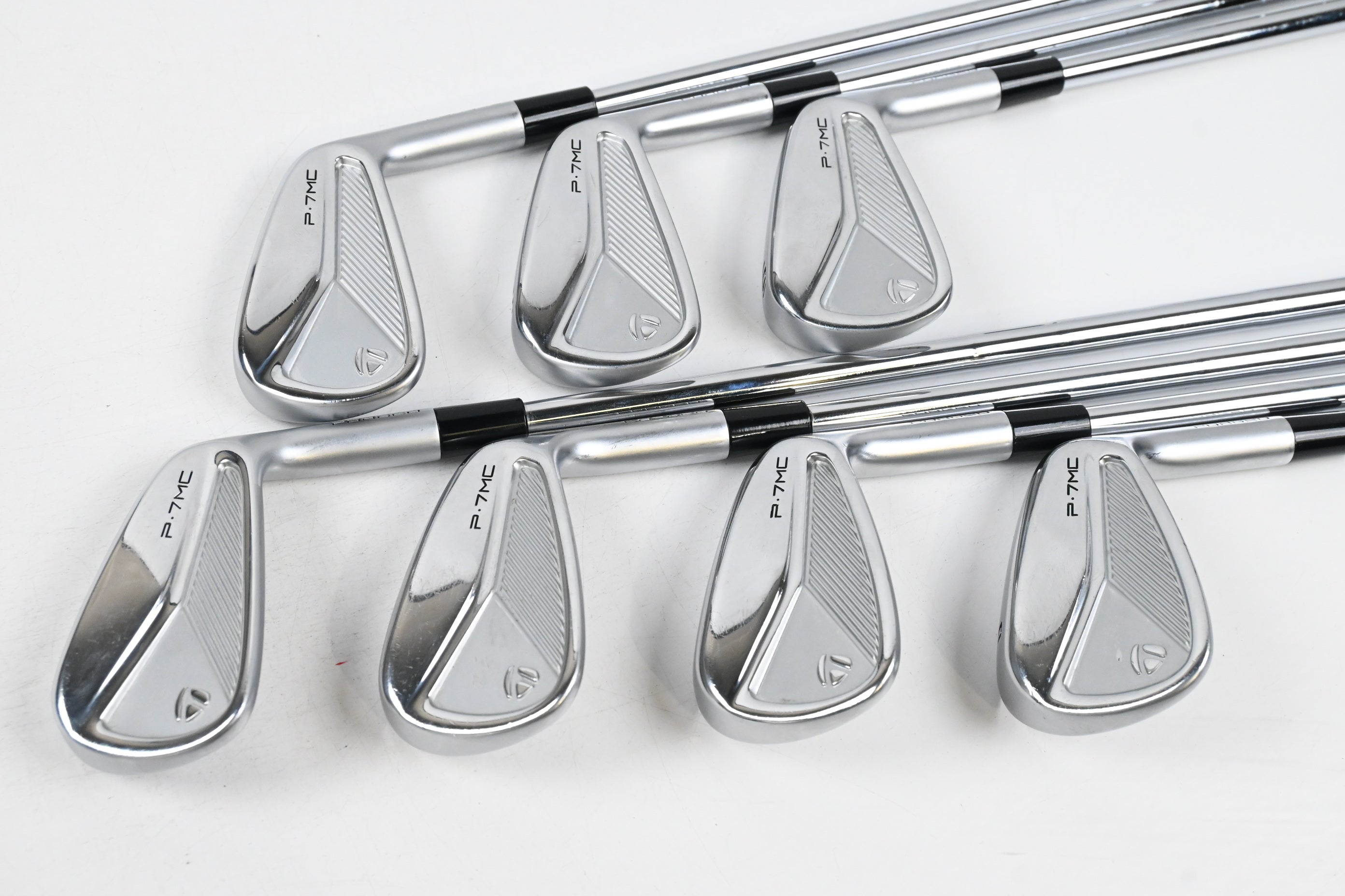 Taylormade P7MC 2023 Irons / 4-PW / Stiff Flex KBS Tour Steel Shafts