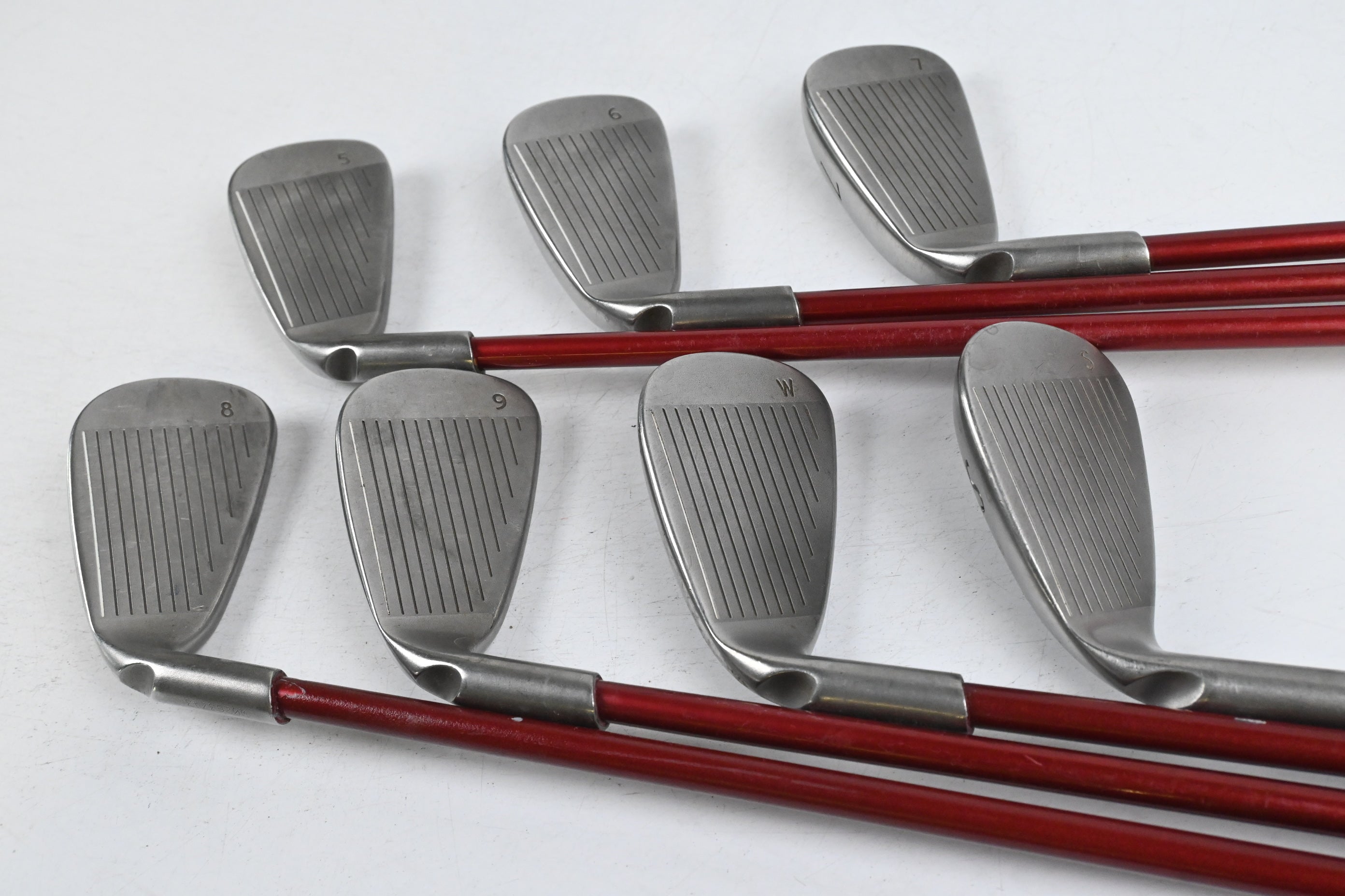 Ping G15 Irons / 5-PW+SW / Orange Dot / Regular Flex Ping TFC 149 Shafts