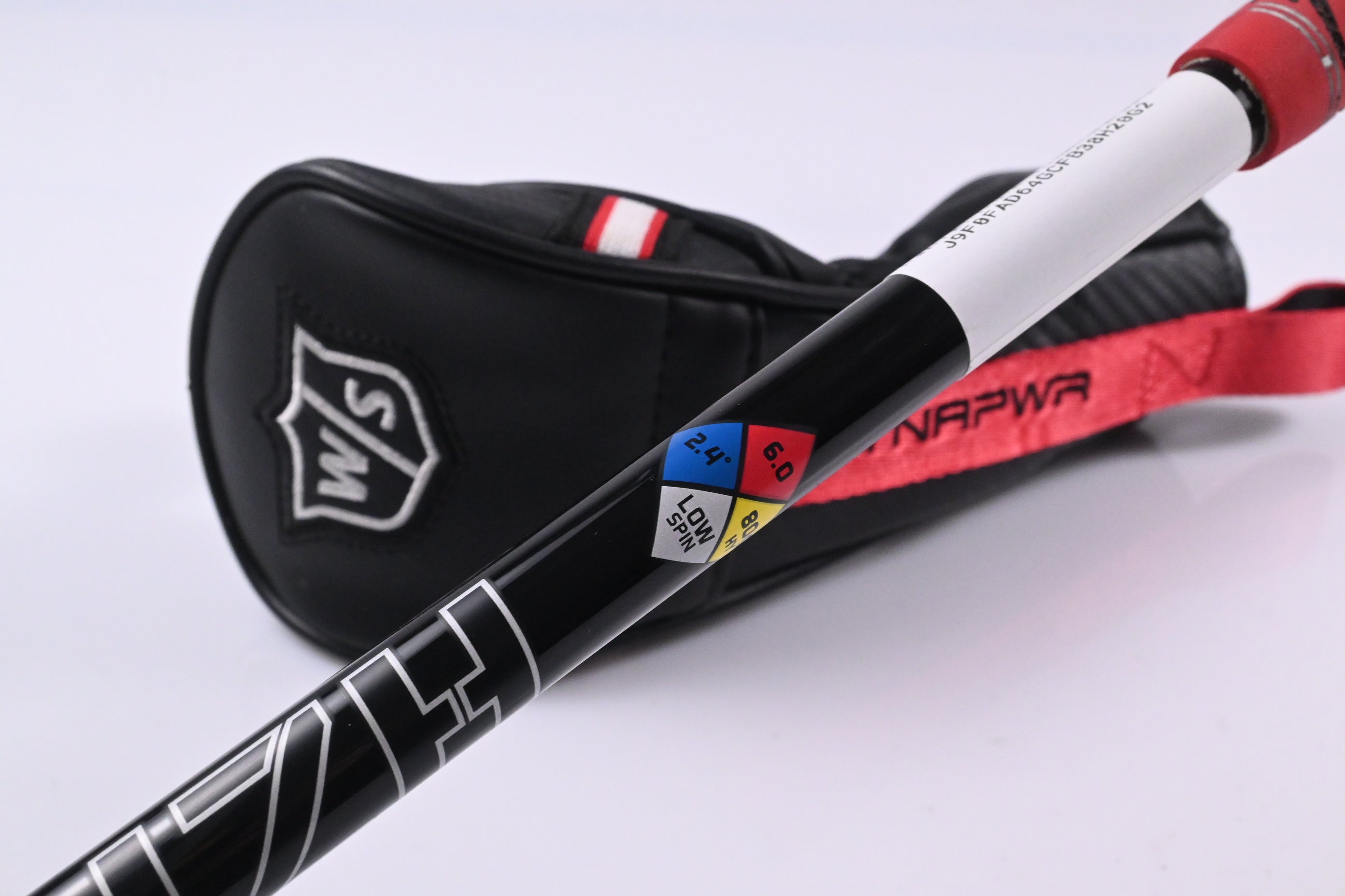 Left Hand Wilson Dynapwr 2023 #3 Hybrid / 19 Degree / Stiff Flex HZRDUS Smoke