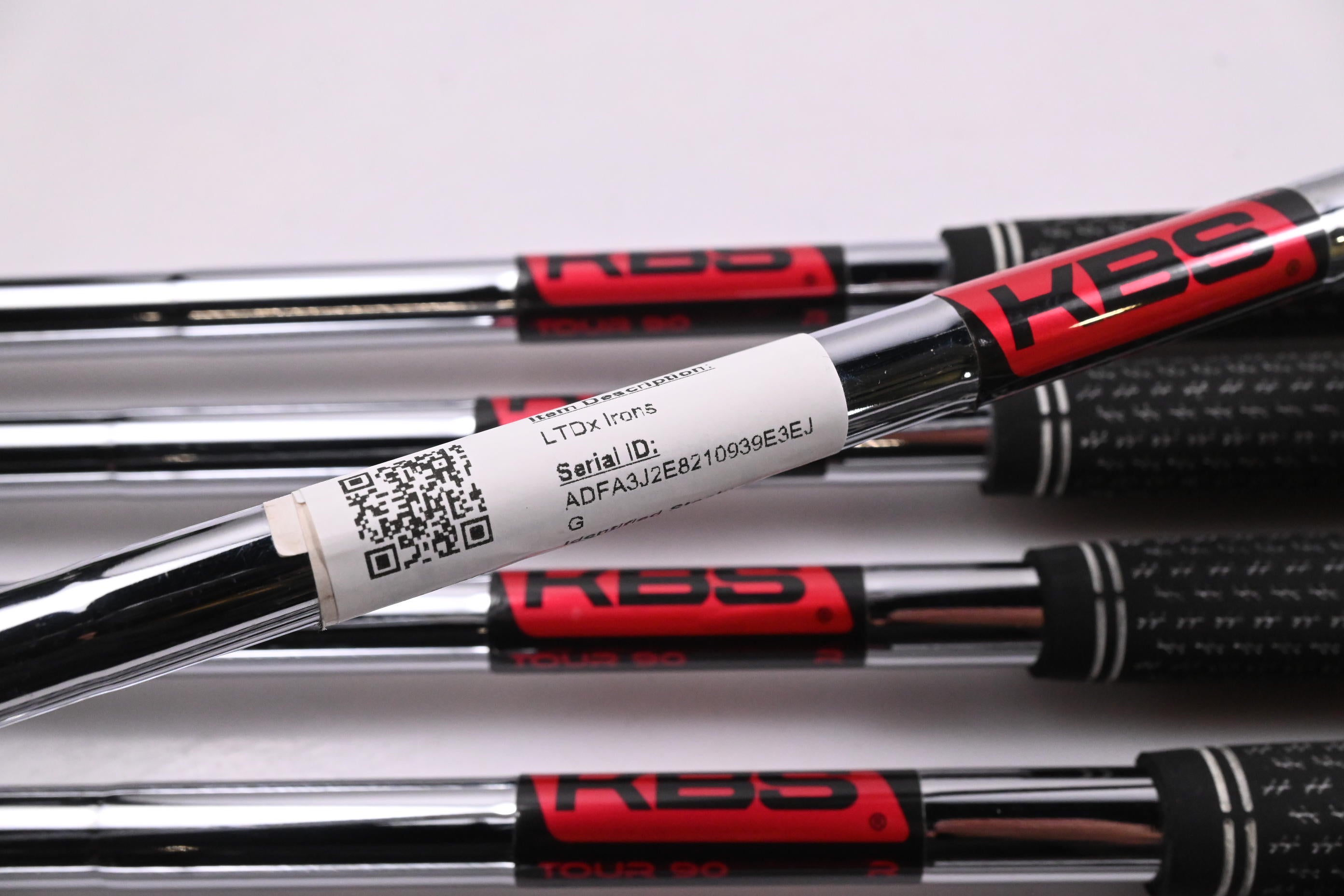 Cobra LTDx Irons / 4-PW+GW / Regular Flex KBS Tour 90 Shafts