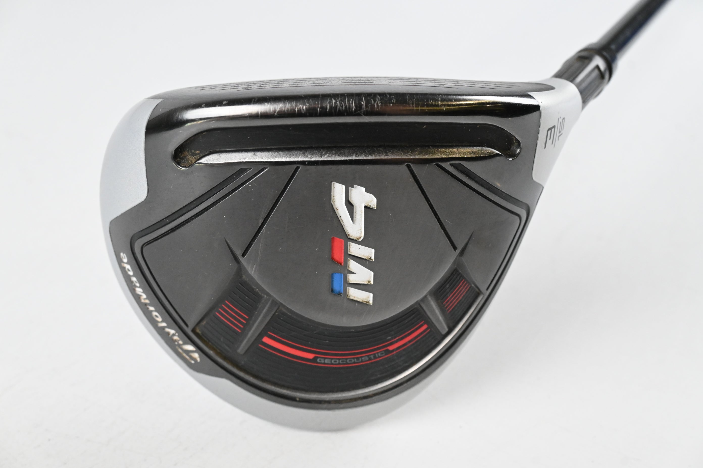 Taylormade M4 #3 Wood / 15 Degree / Stiff Flex Fujikura Atmos Red 6 Shaft