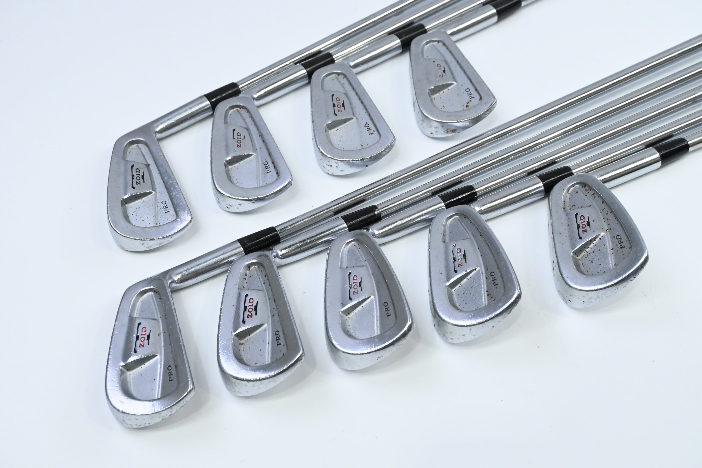 Mizuno T-Zoid Pro Irons / 2-PW / Regular Flex Rifle FCM Shafts