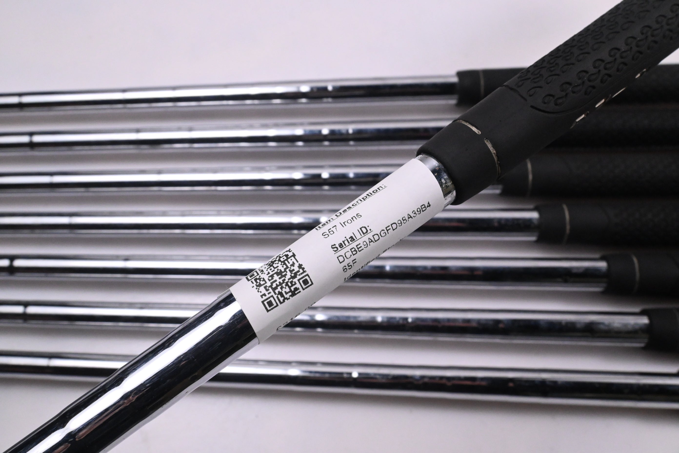 Ping S57 Irons / 3-PW / Orange Dot / Stiff Flex Steel Shafts