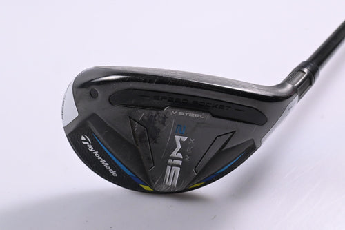Taylormade SIM2 Max #4 Hybrid / 22 Degree / Regular Flex Fujikura Vista Pro 60