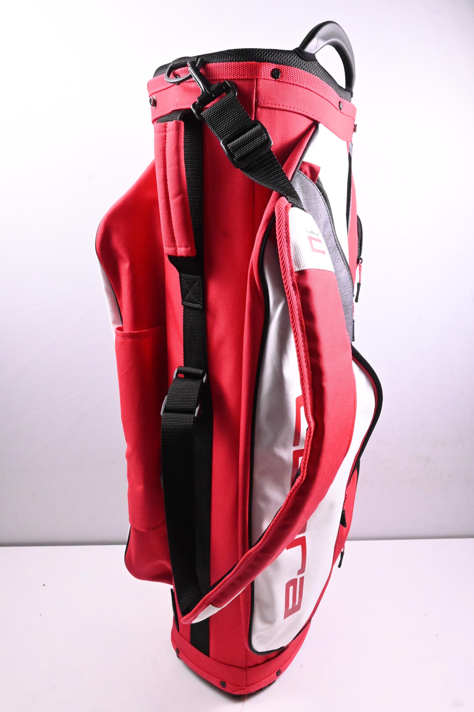 Cobra UltraLight Pro Cart Bag / 14-Way Divider / Red, White, Grey