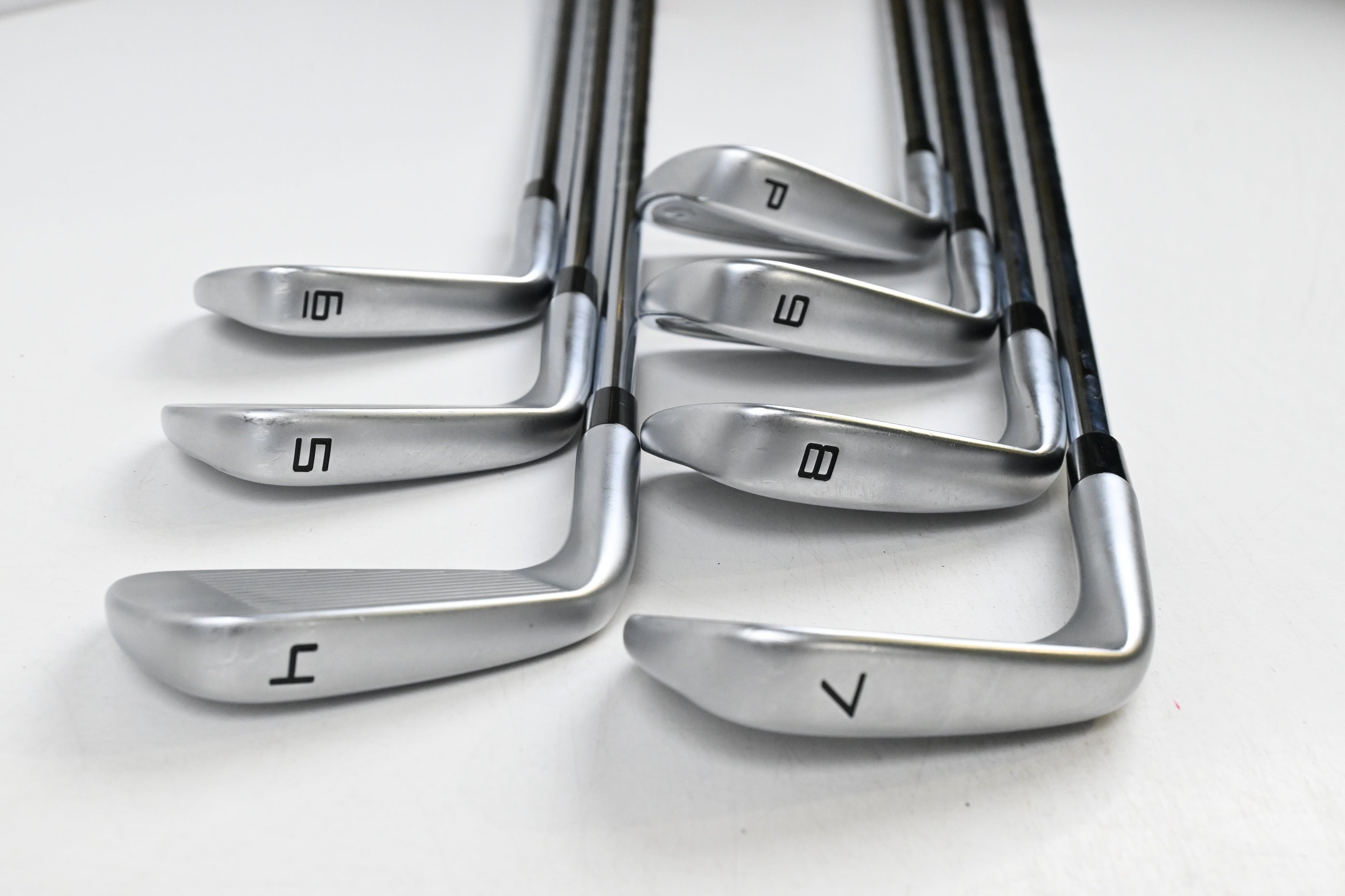 Taylormade P7MC 2023 Irons / 4-PW / Stiff Flex KBS Tour Steel Shafts