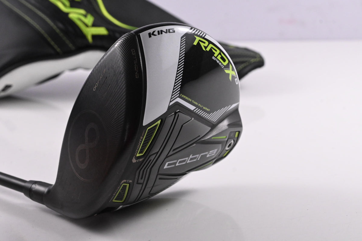 Left Hand Cobra King Radspeed XD Driver / 10.5 Degree / Regular Flex Motore X F3
