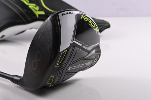 Left Hand Cobra King Radspeed XD Driver / 10.5 Degree / Regular Flex Motore X F3