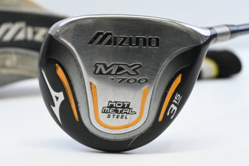 Mizuno MX-700 #3 Wood / 15 Degree / Stiff Flex Mizuno Exsar FS4 65 Shaft