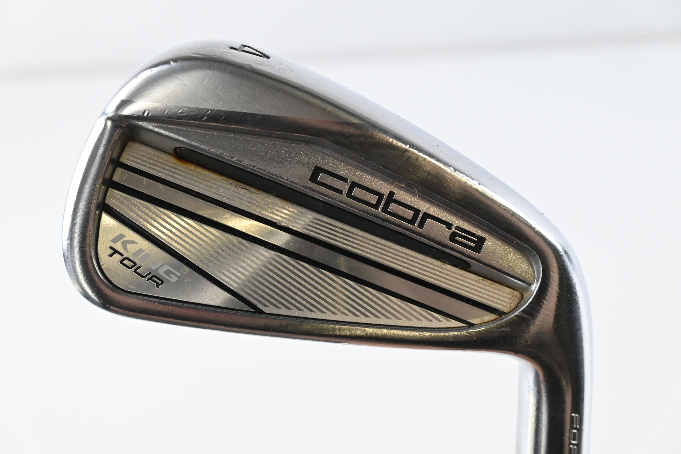 Cobra King Tour 2023 #4 Iron / 22 Degree / Stiff Flex KBS Tour 120 Shaft
