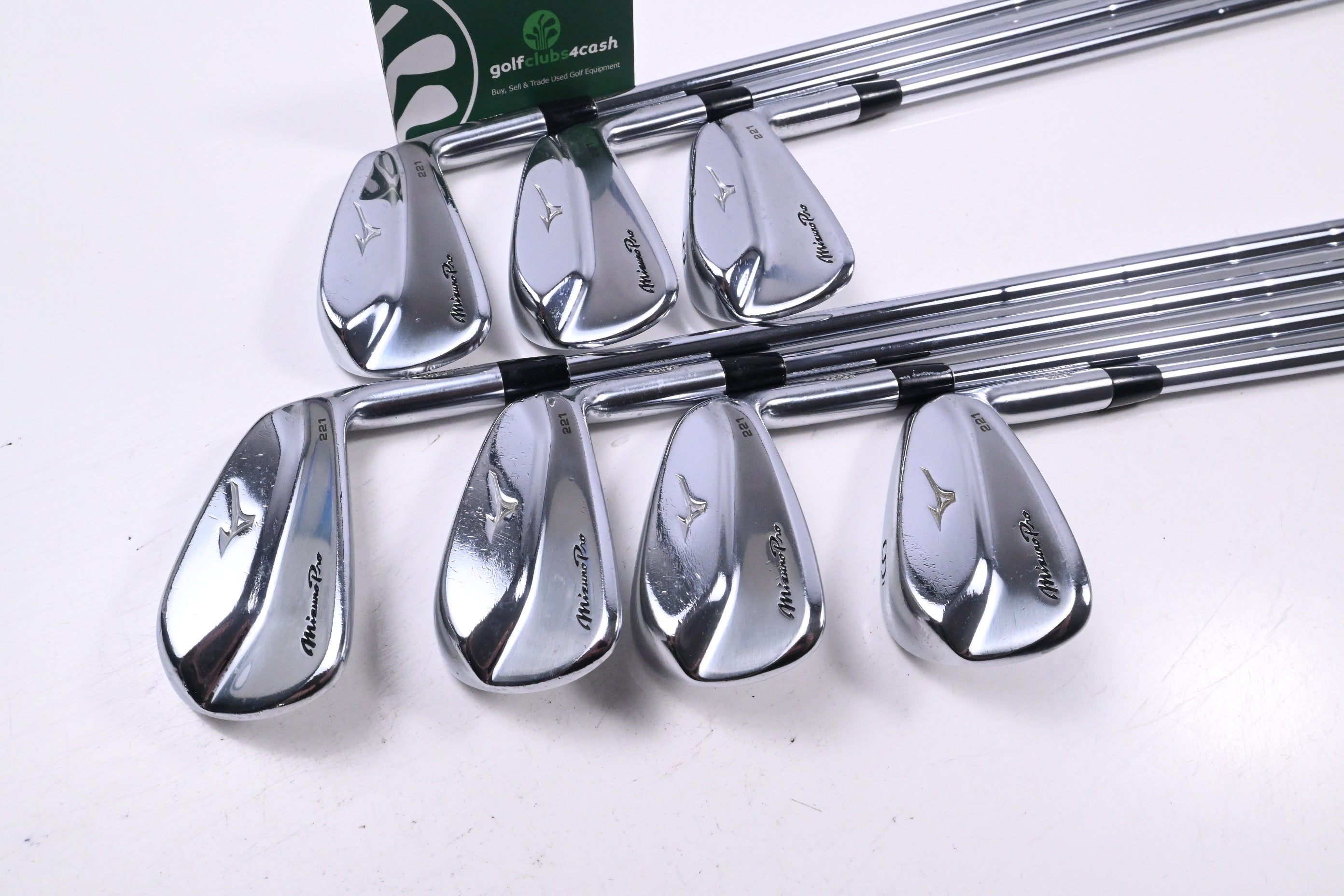 Mizuno Pro 221 Irons / 3-9i / X-Flex Dynamic Gold X100 Shafts