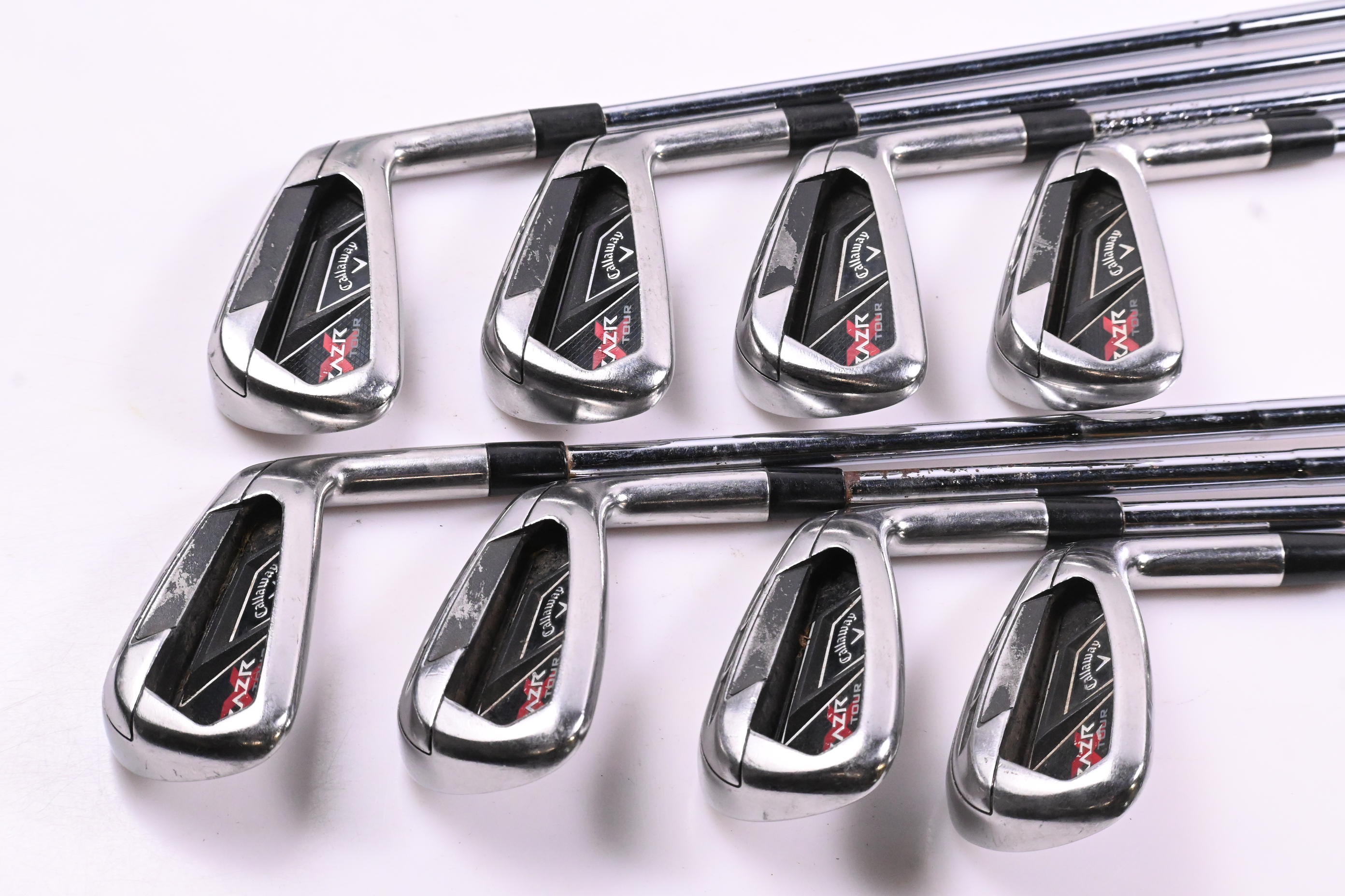 Callaway RAZR X Tour Irons / 3-PW / Stiff Flex Dynamic Gold S300 Shafts