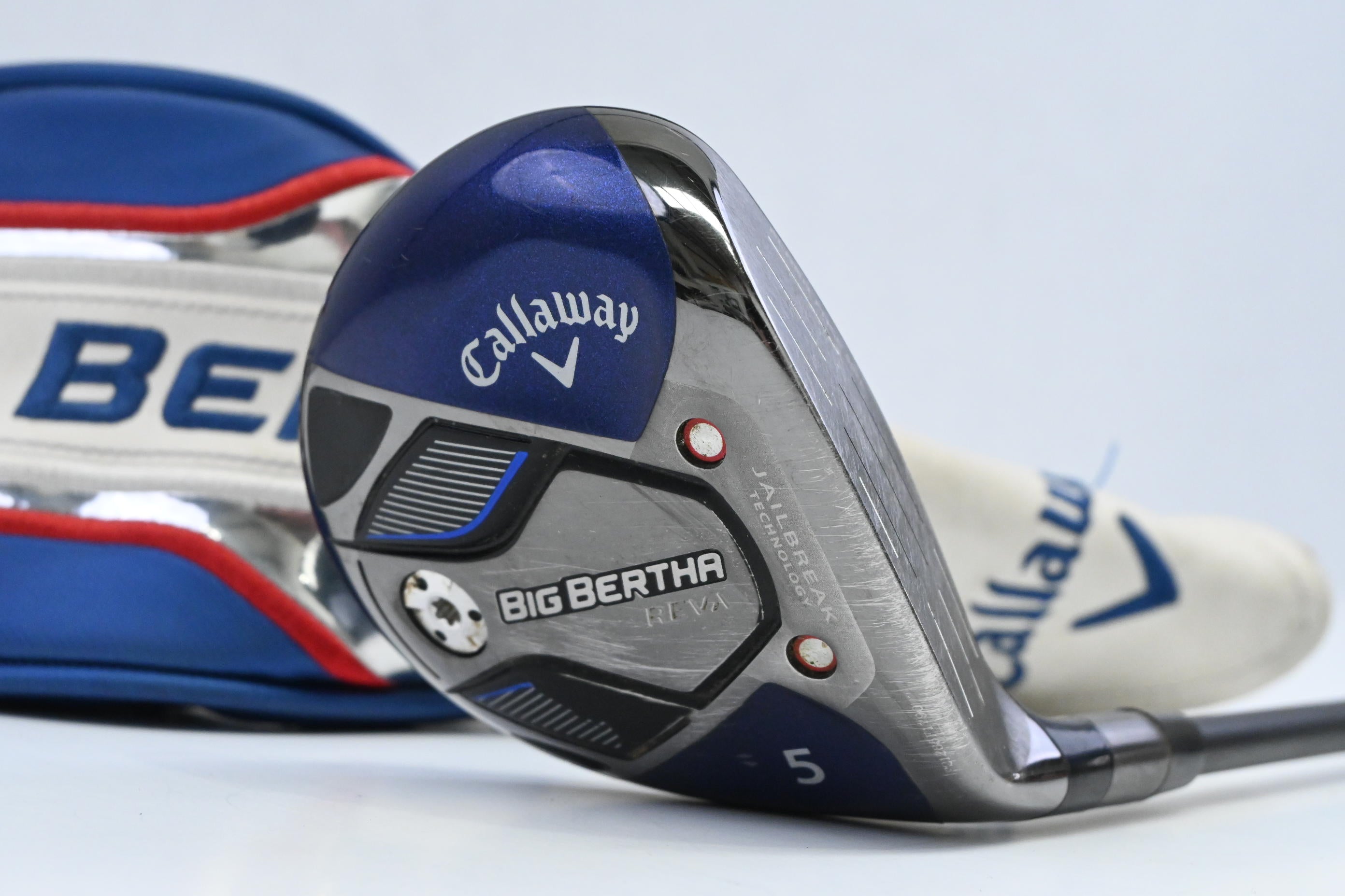 Ladies Callaway Big Bertha Reva 21 #5 Wood / 21 Degree / Senior Flex Cypher 40