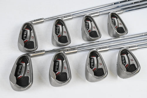 Ping G20 Irons / 4-PW+SW / Black Dot / Regular Flex Ping CFS Shafts