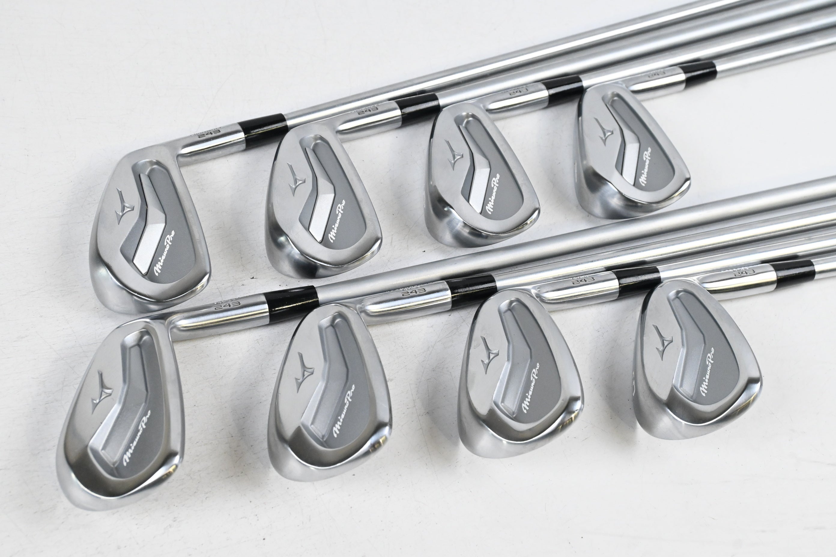 Mizuno Pro 243 Irons / 4-PW+GW / Stiff Flex Project X LS 120 Shafts