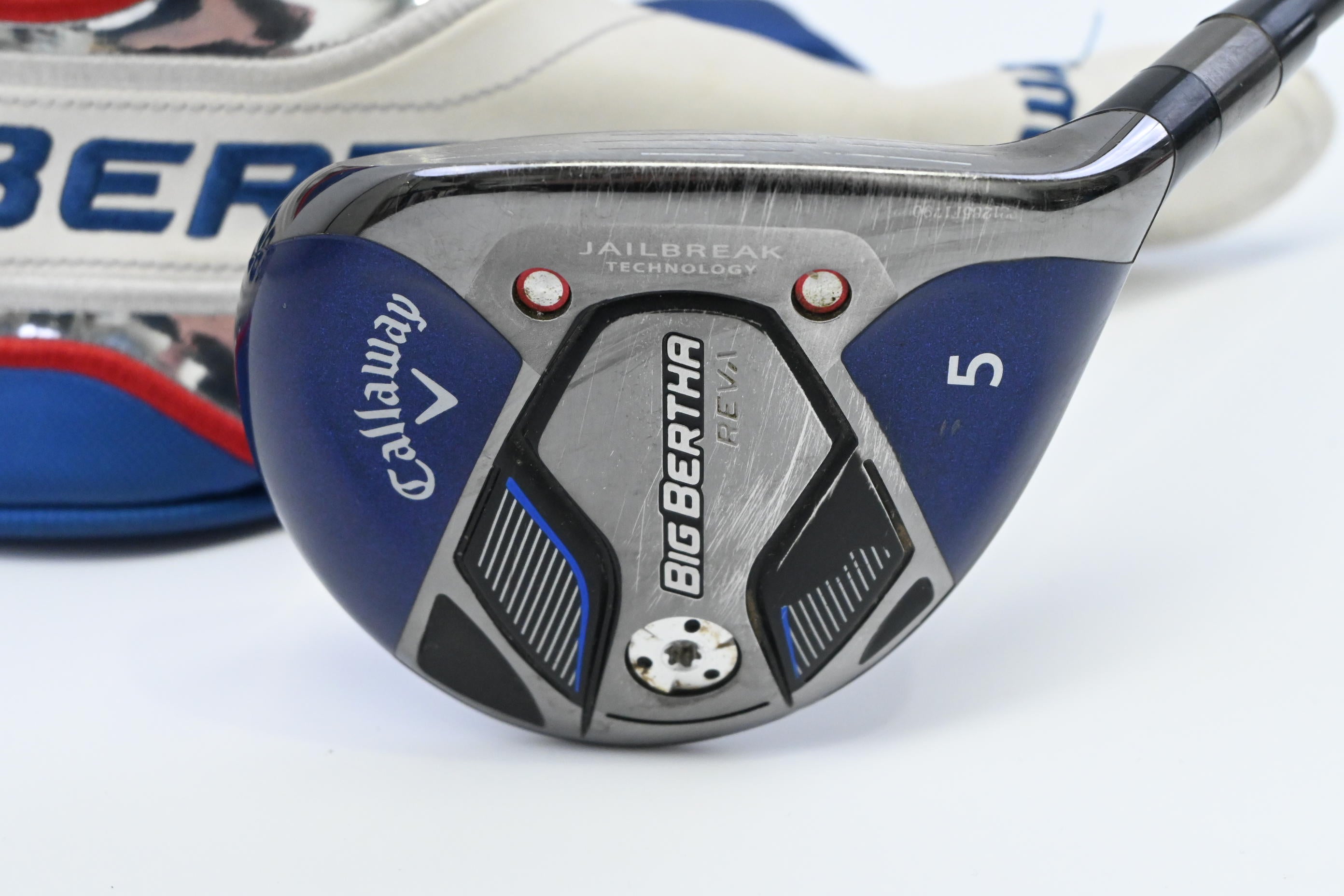 Ladies Callaway Big Bertha Reva 21 #5 Wood / 21 Degree / Senior Flex Cypher 40