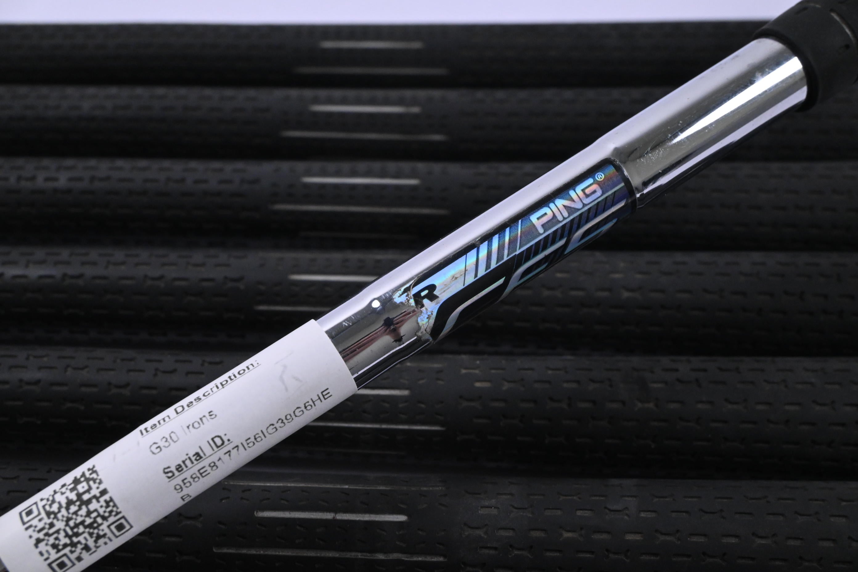 Ping G30 Irons / 4-PW+GW / Yellow Dot / Regular Flex Ping CFS Distance Shafts