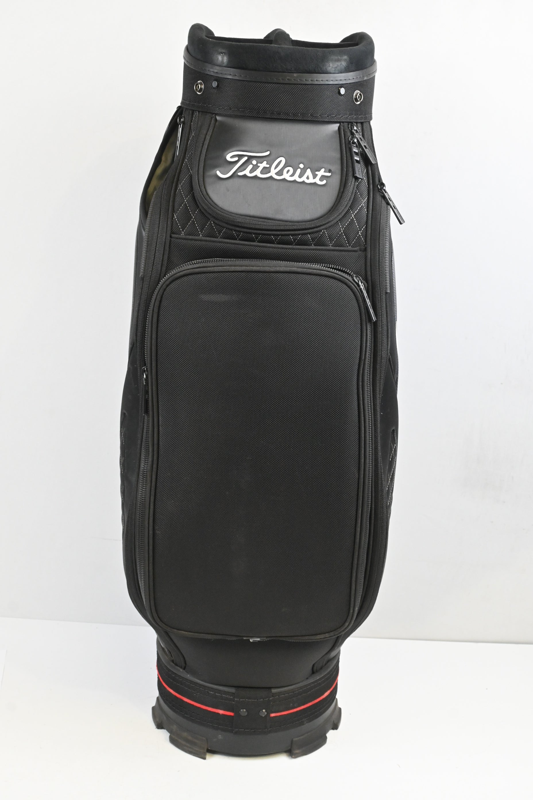 Titleist Cart Bag / 6-Way Divider / Black, Red