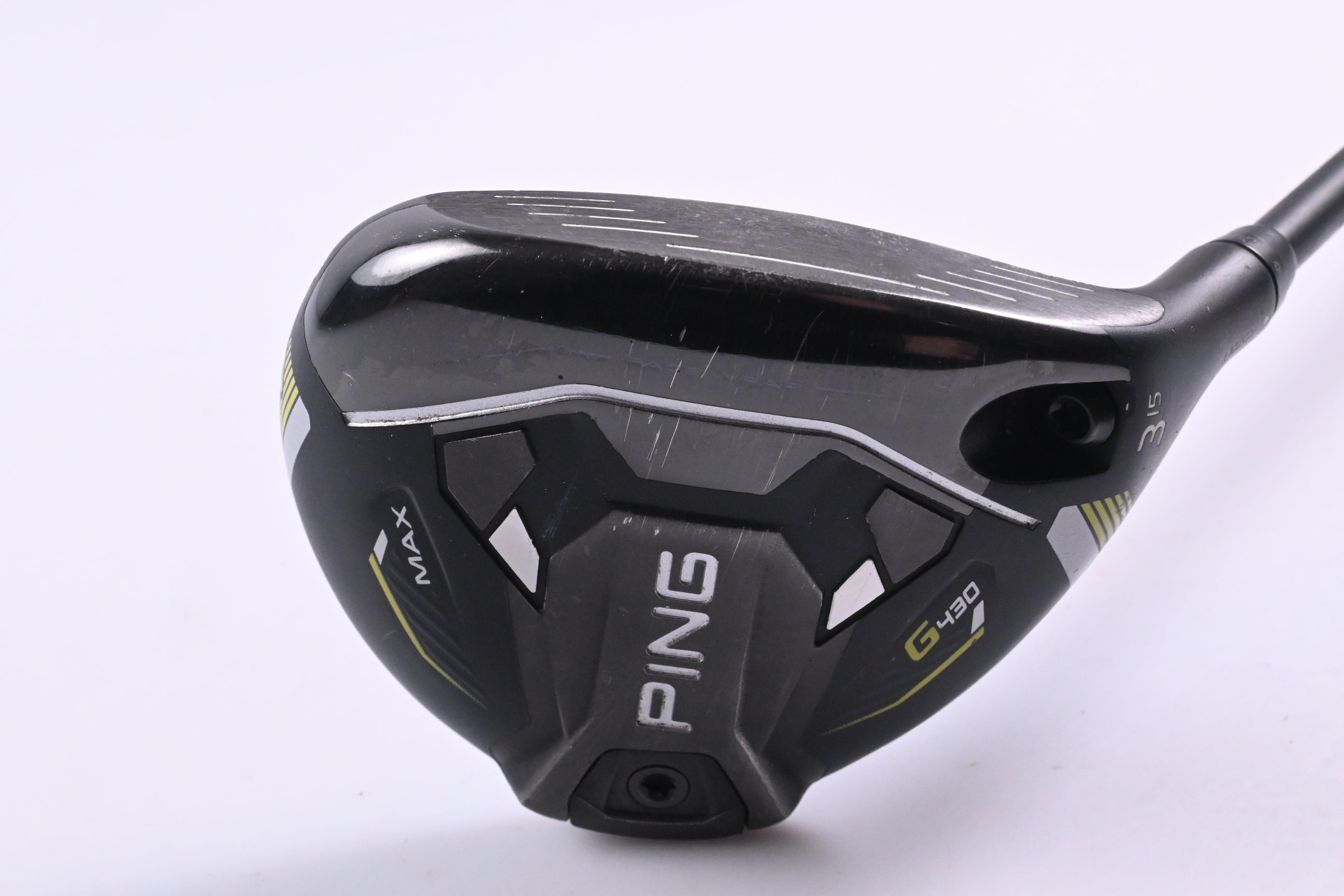 Ping G430 Max #3 Wood / 15 Degree / Stiff Flex Ping ALTA CB Black 65 Shaft