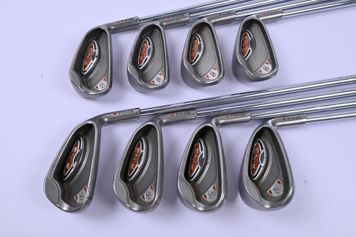 Ping G10 Irons / 4-PW+SW / Orange Dot / Regular Flex Steel Shafts
