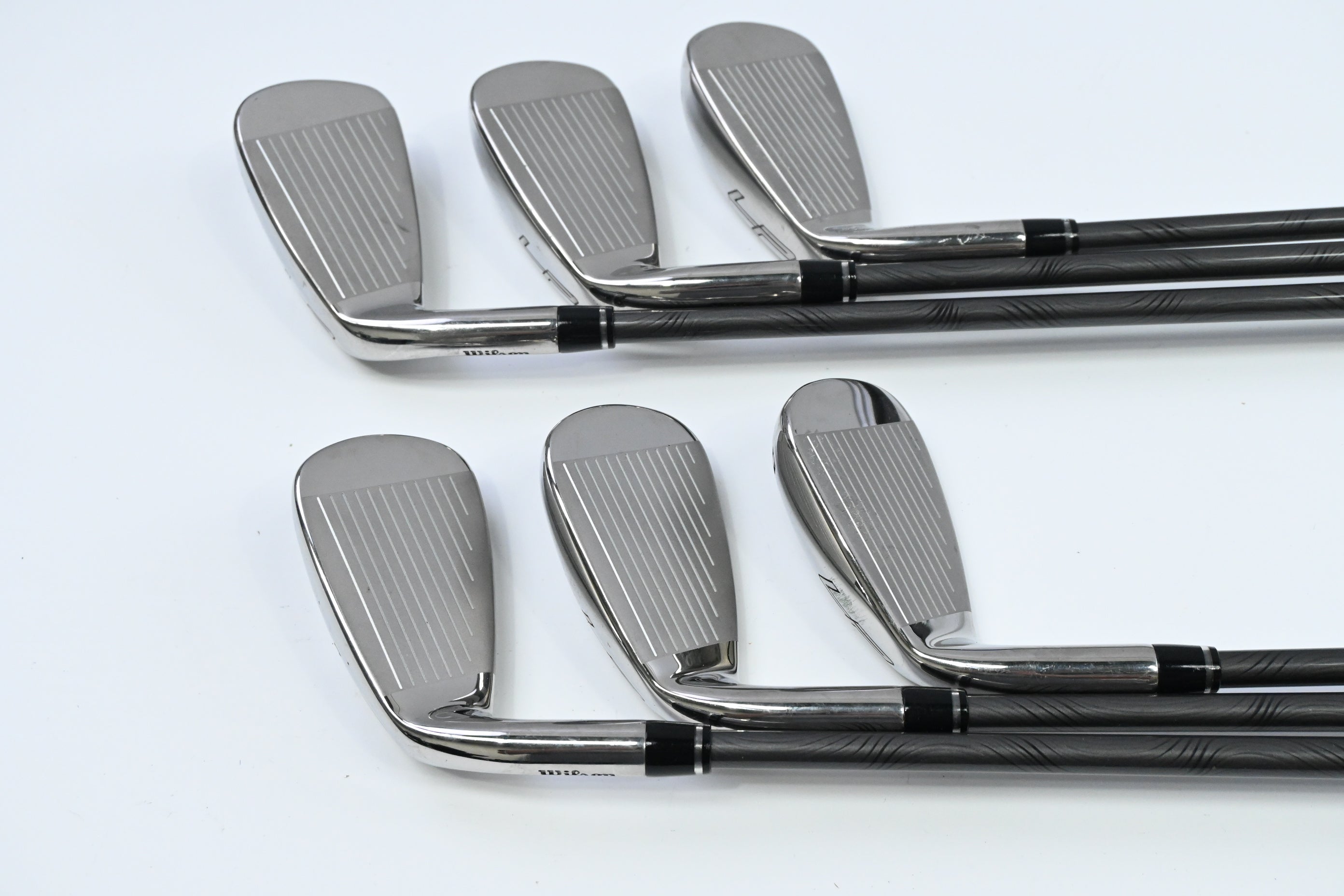 Wilson Launch Pad 2022 Irons / 5-PW / Regular Flex Evenflow Green 65 Shafts