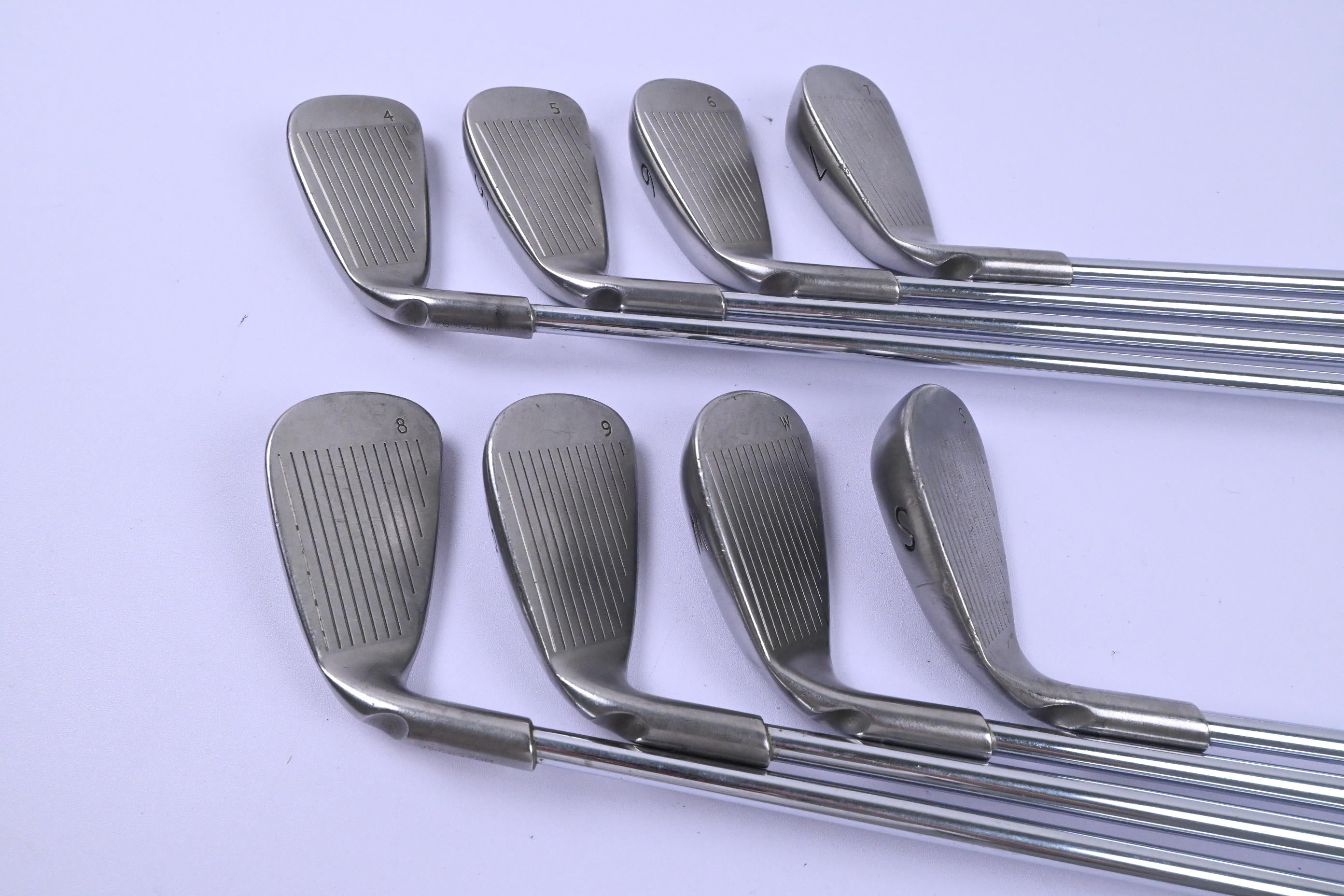 Ping G10 Irons / 4-PW+SW / Orange Dot / Regular Flex Steel Shafts