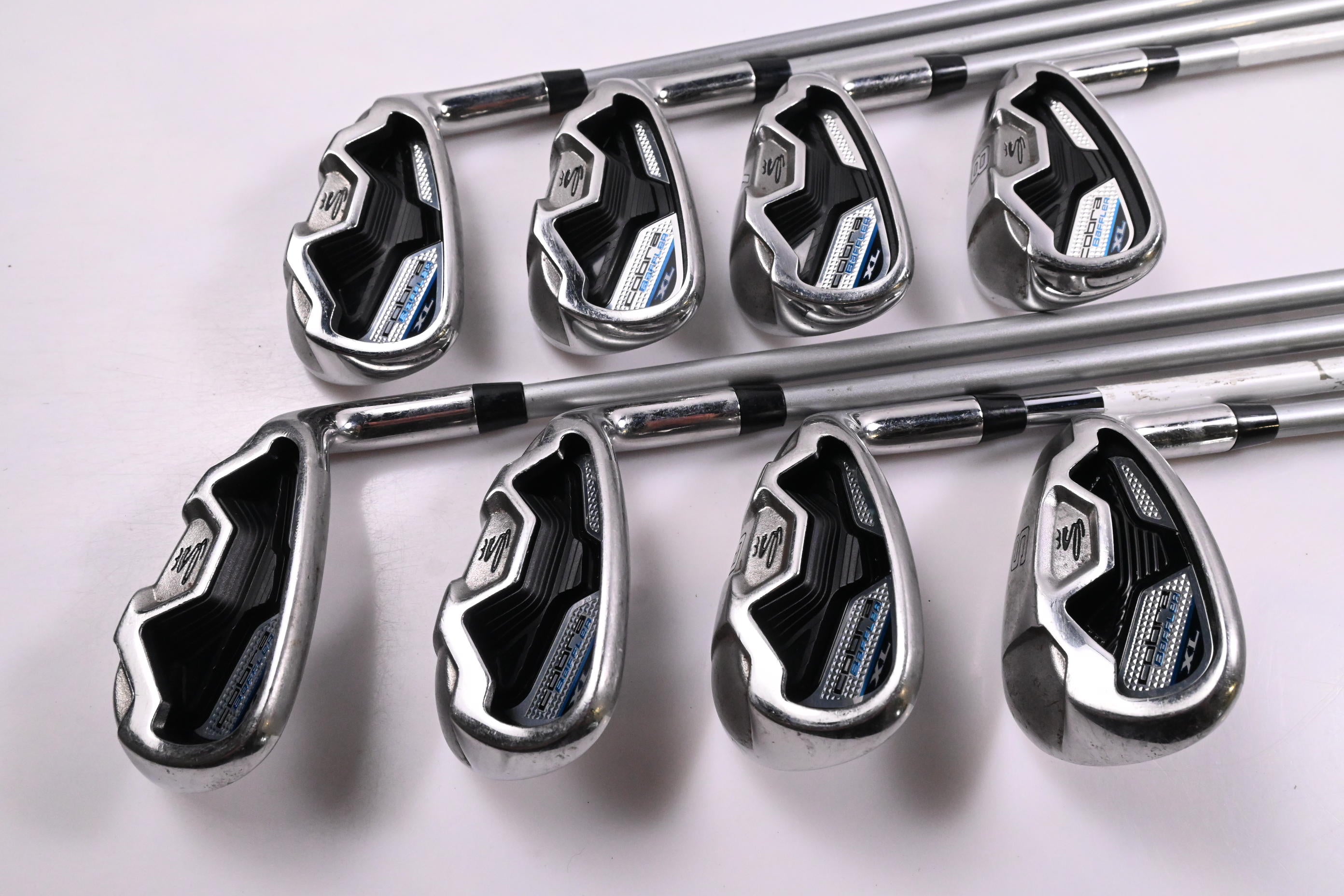 Junior Cobra Baffler XL Irons / 5-PW+GW+SW / Senior Flex Cobra Shafts