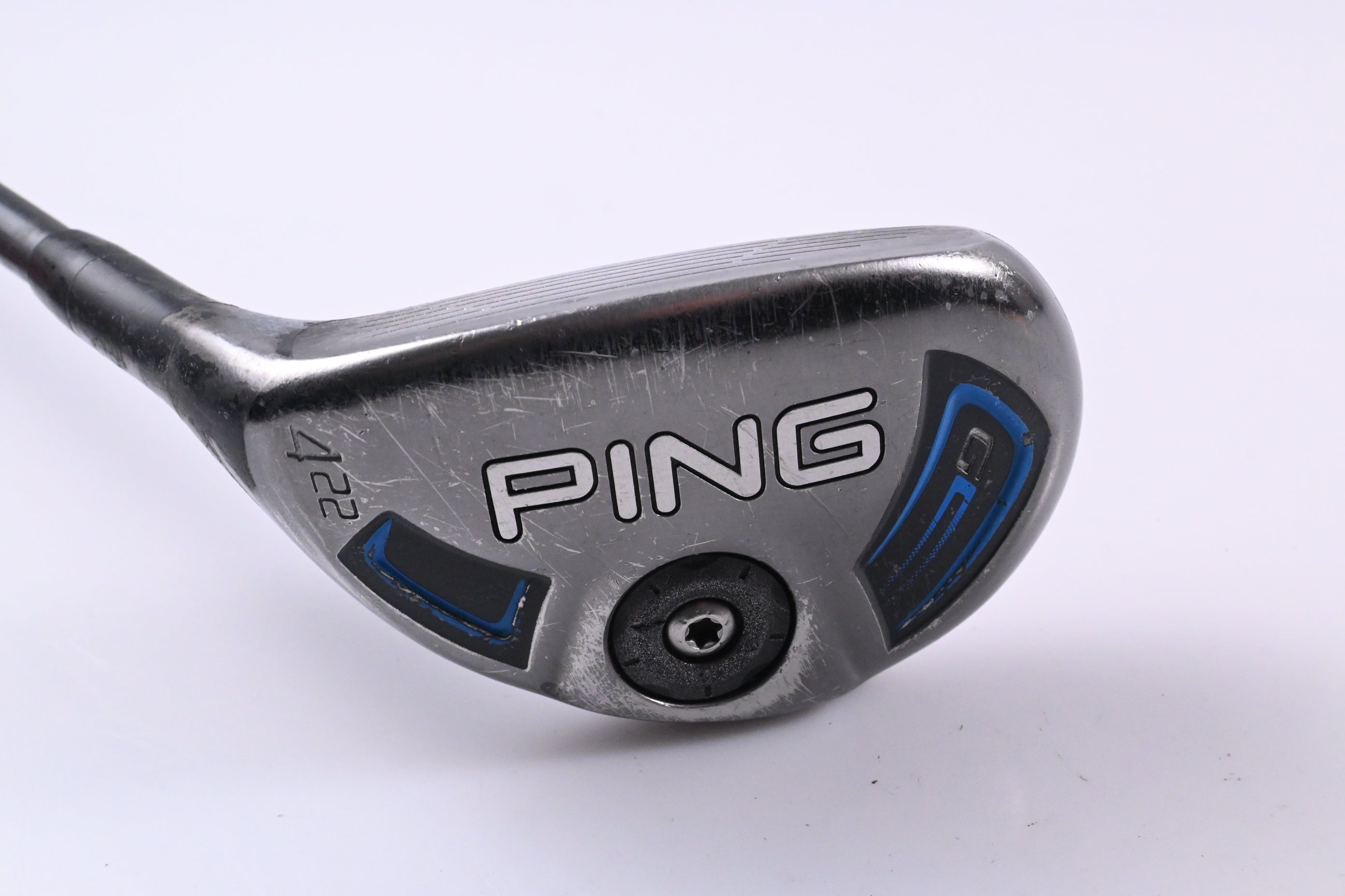 Left Hand Ping G Series #4 Hybrid / 22 Degree / Stiff Flex Ping Alta 70 Shaft