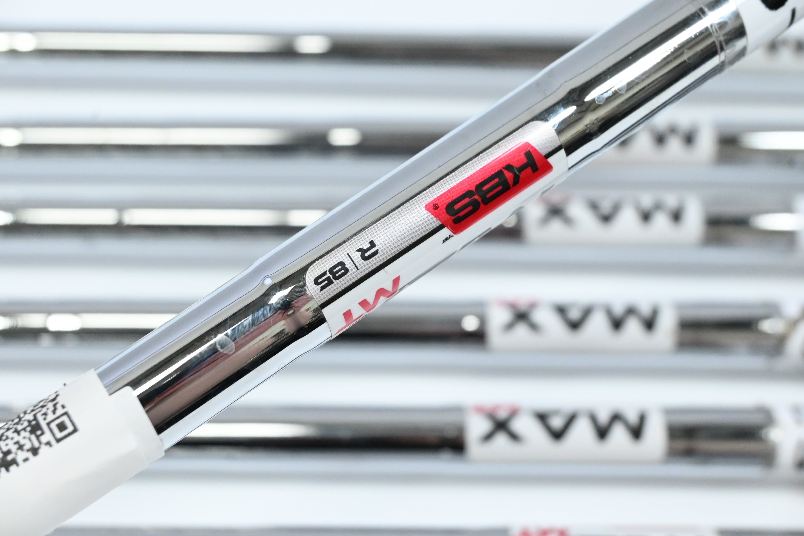 Left Hand Taylormade Qi Irons / 5-PW+SW / Regular Flex KBS Max MT 85 Shafts