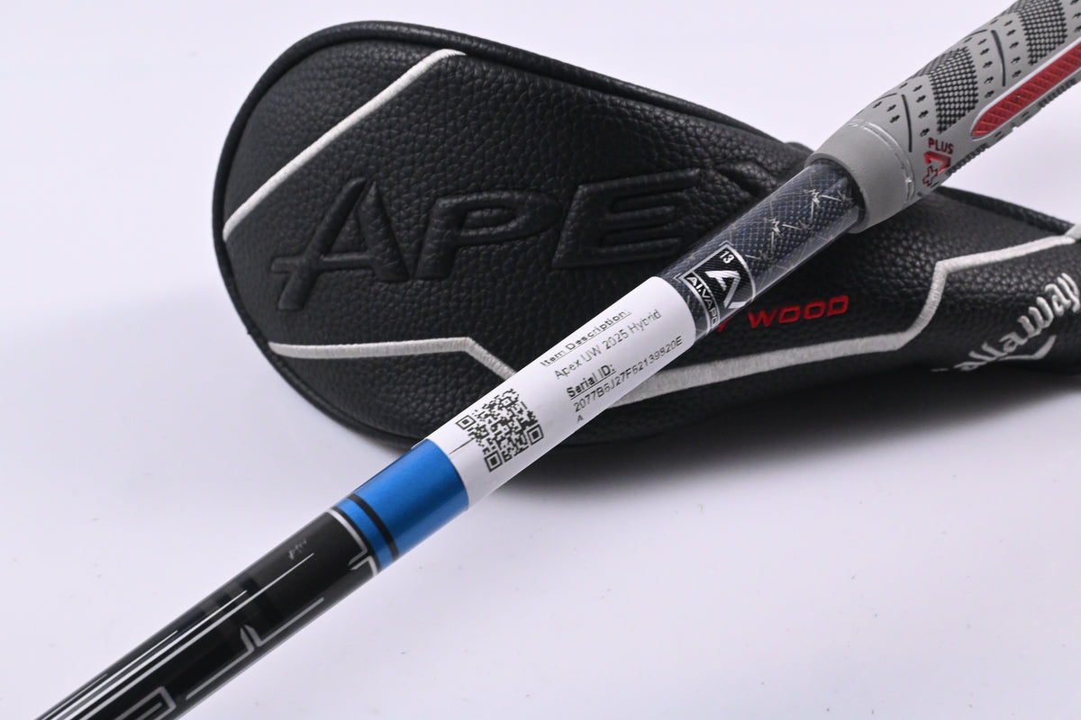 Callaway Apex UW 2025 #4 Hybrid / 21 Degree / Stiff Flex Tensei AV Blue 75 Shaft