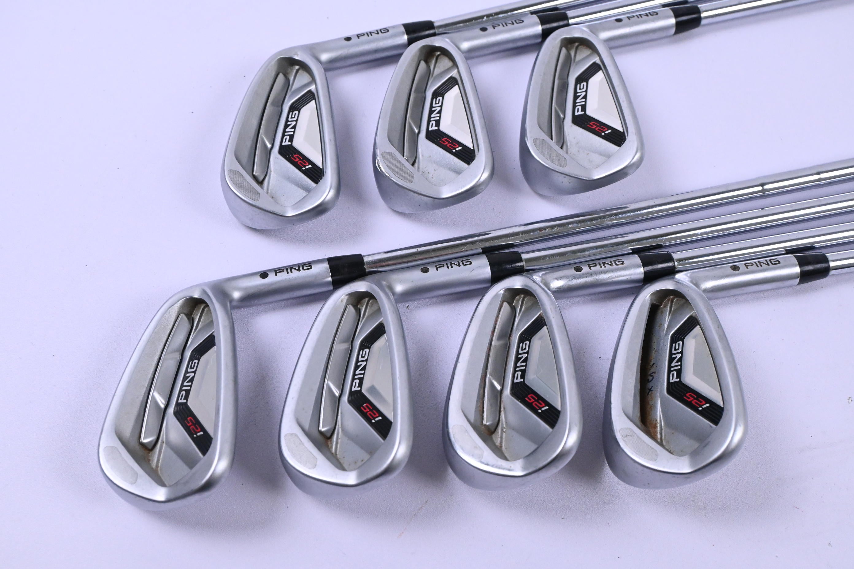 Ping i25 Irons / 5-PW+GW / Black Dot / Regular Flex Ping CFS Shafts