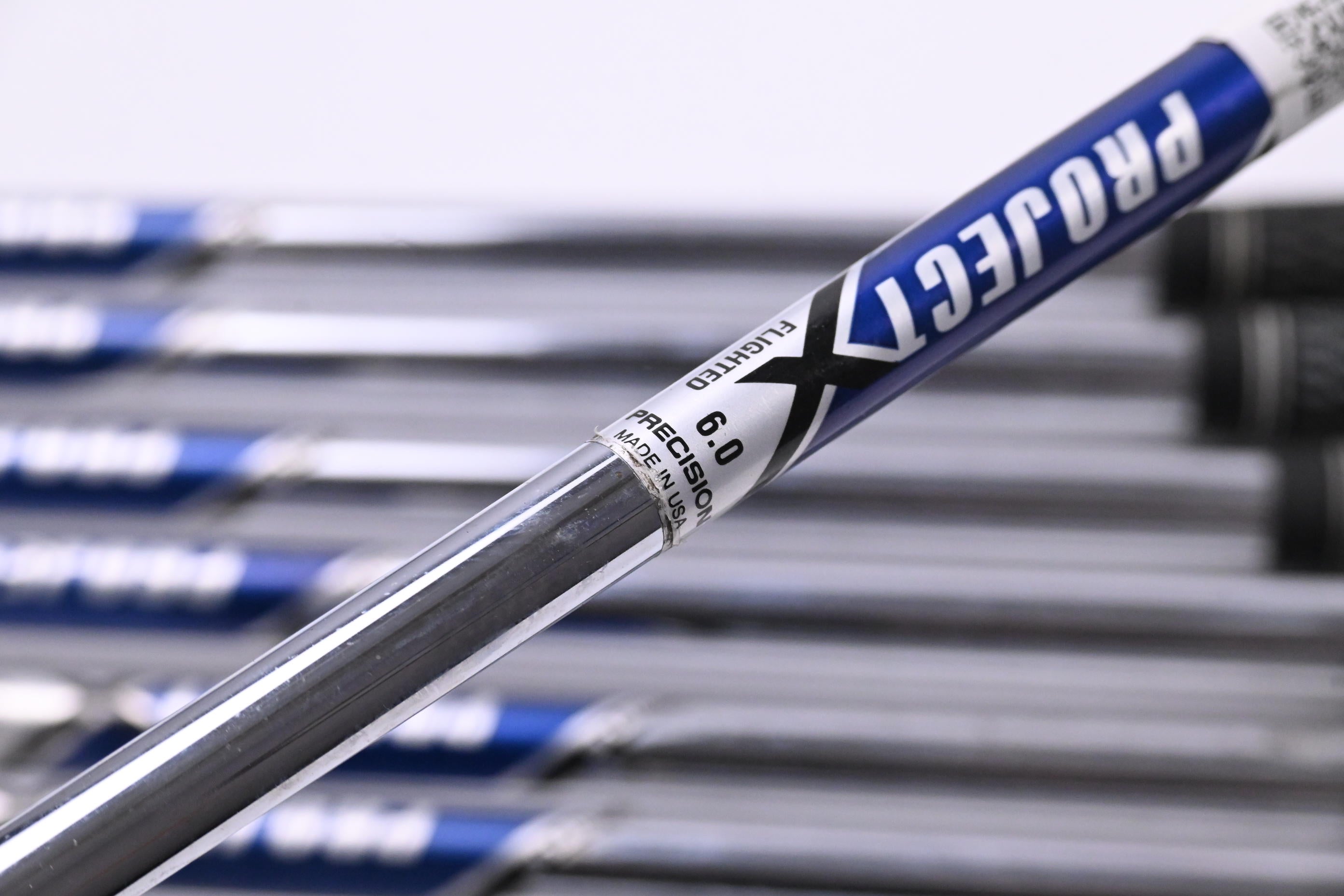 Nike VR Forged TW Blade Irons / 3-PW / Stiff Flex Project X Flighted Shafts
