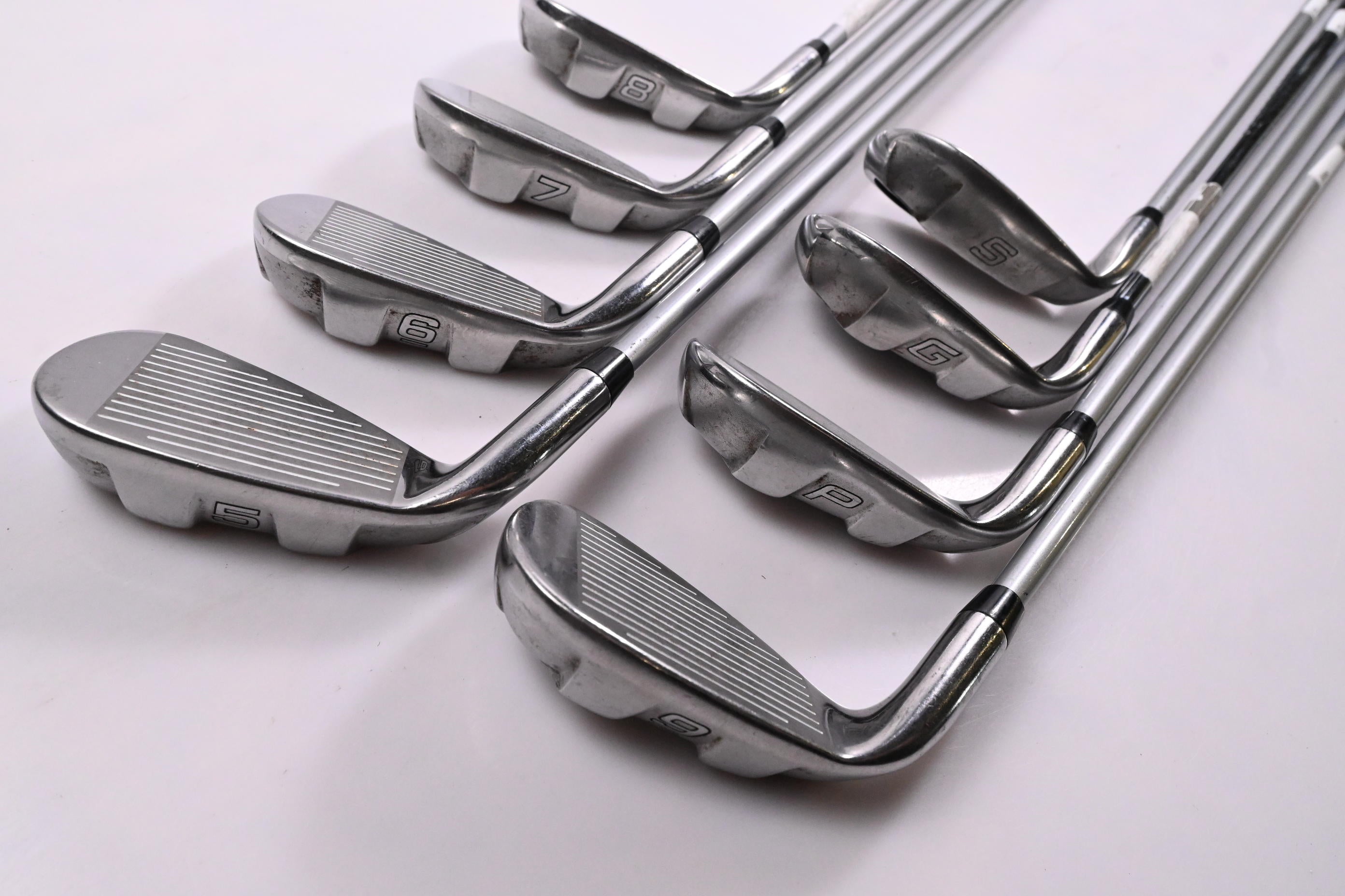 Junior Cobra Baffler XL Irons / 5-PW+GW+SW / Senior Flex Cobra Shafts
