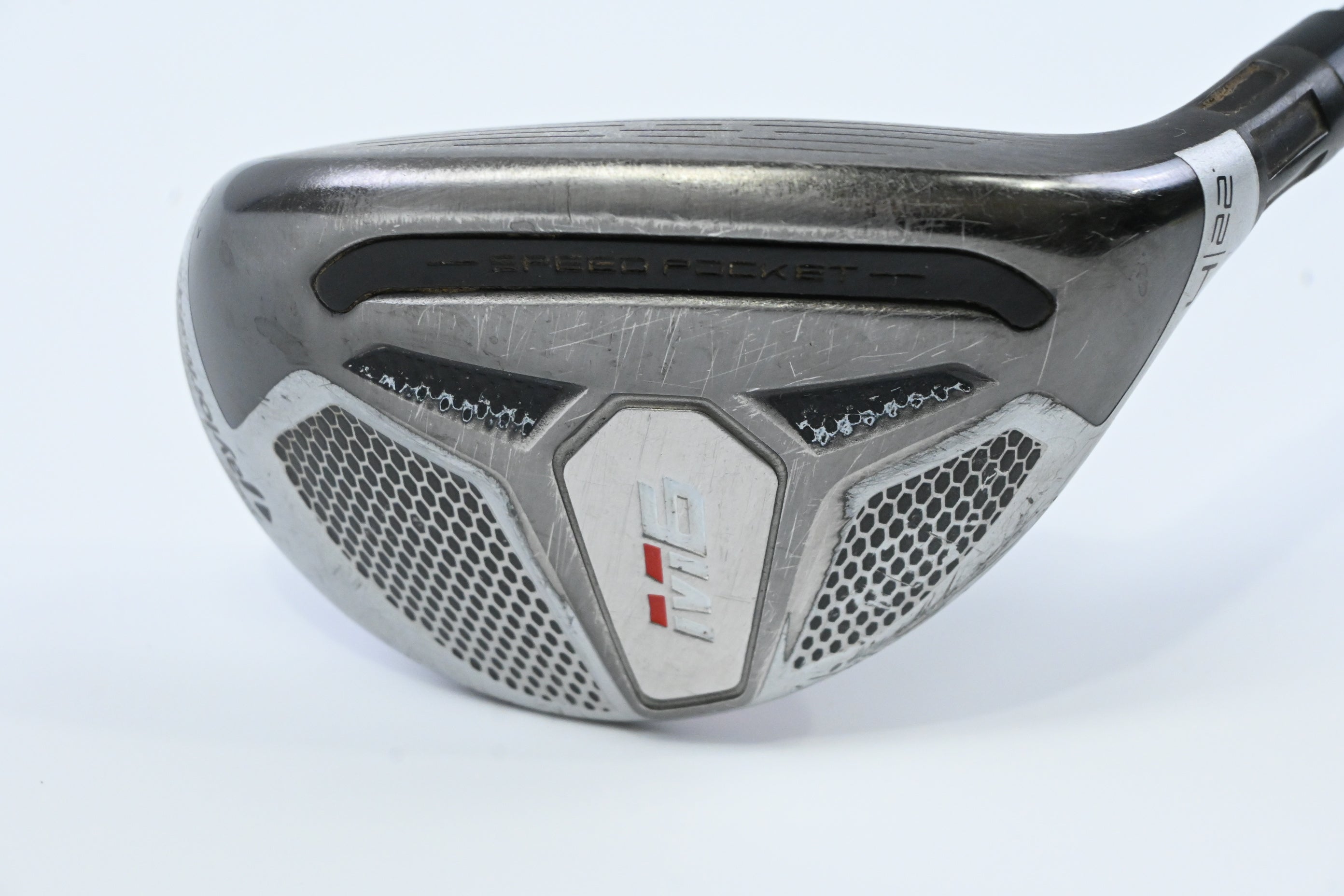 Taylormade M6 #4 Hybrid / 22 Degree / Stiff Flex Fujikura Atmos Orange 7 Shaft
