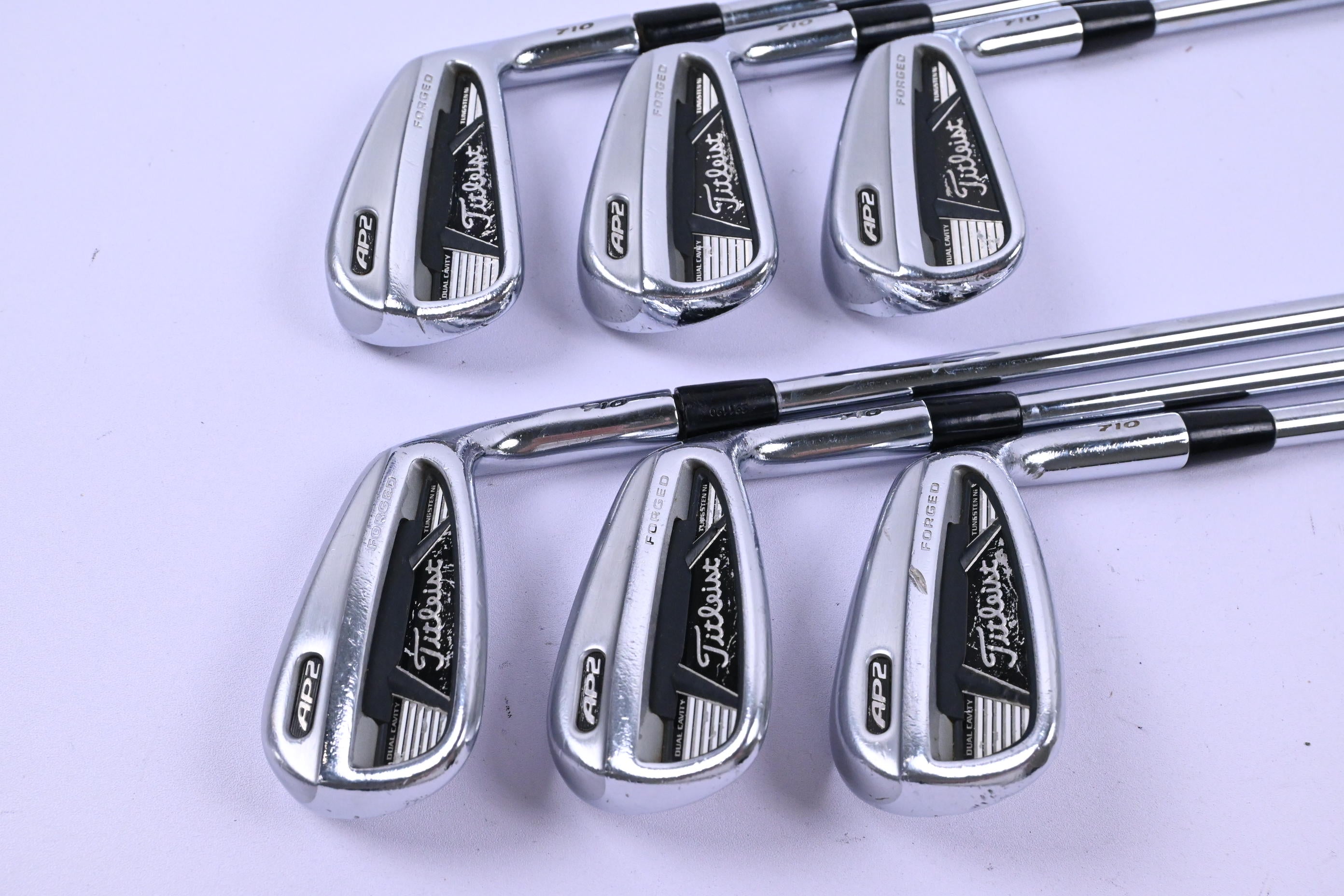 Titleist AP2 710 Irons / 5-PW / Stiff Flex Steel Shafts
