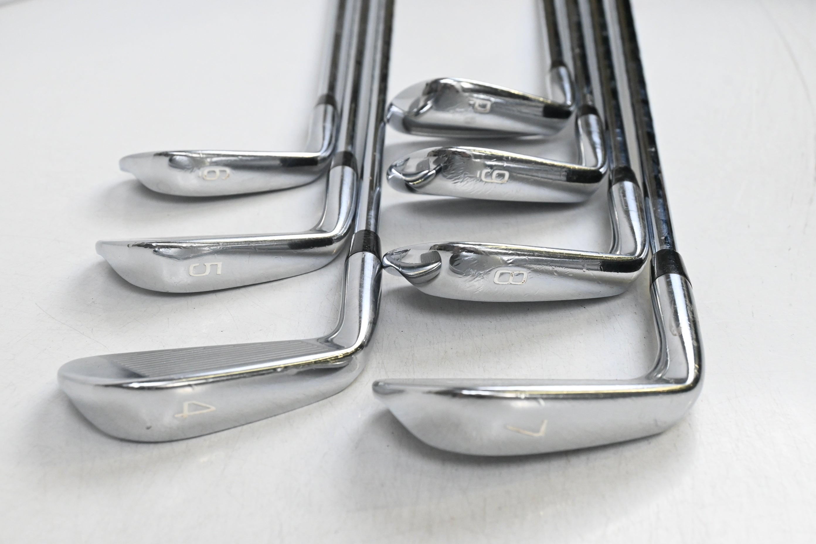 Mizuno MP-20 MMC Irons / 4-PW / Stiff Flex KBS S-Taper 120 Shafts