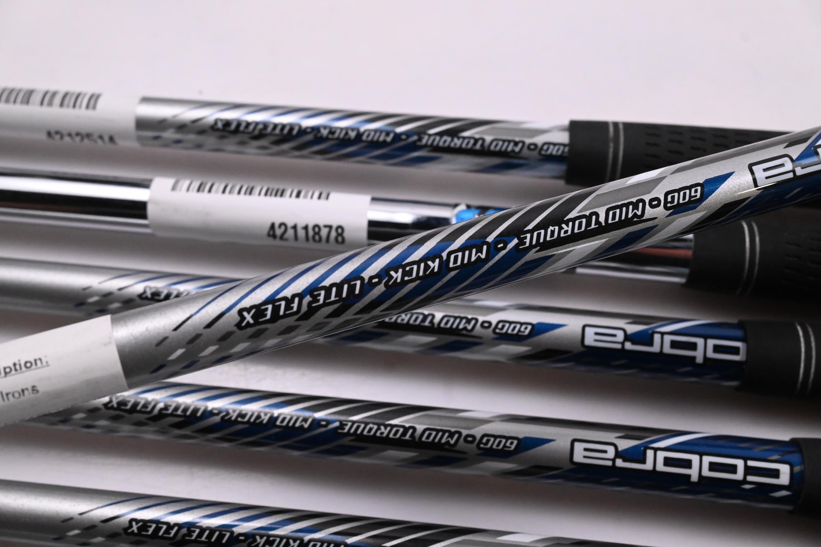 Junior Cobra Baffler XL Irons / 5-PW+GW+SW / Senior Flex Cobra Shafts