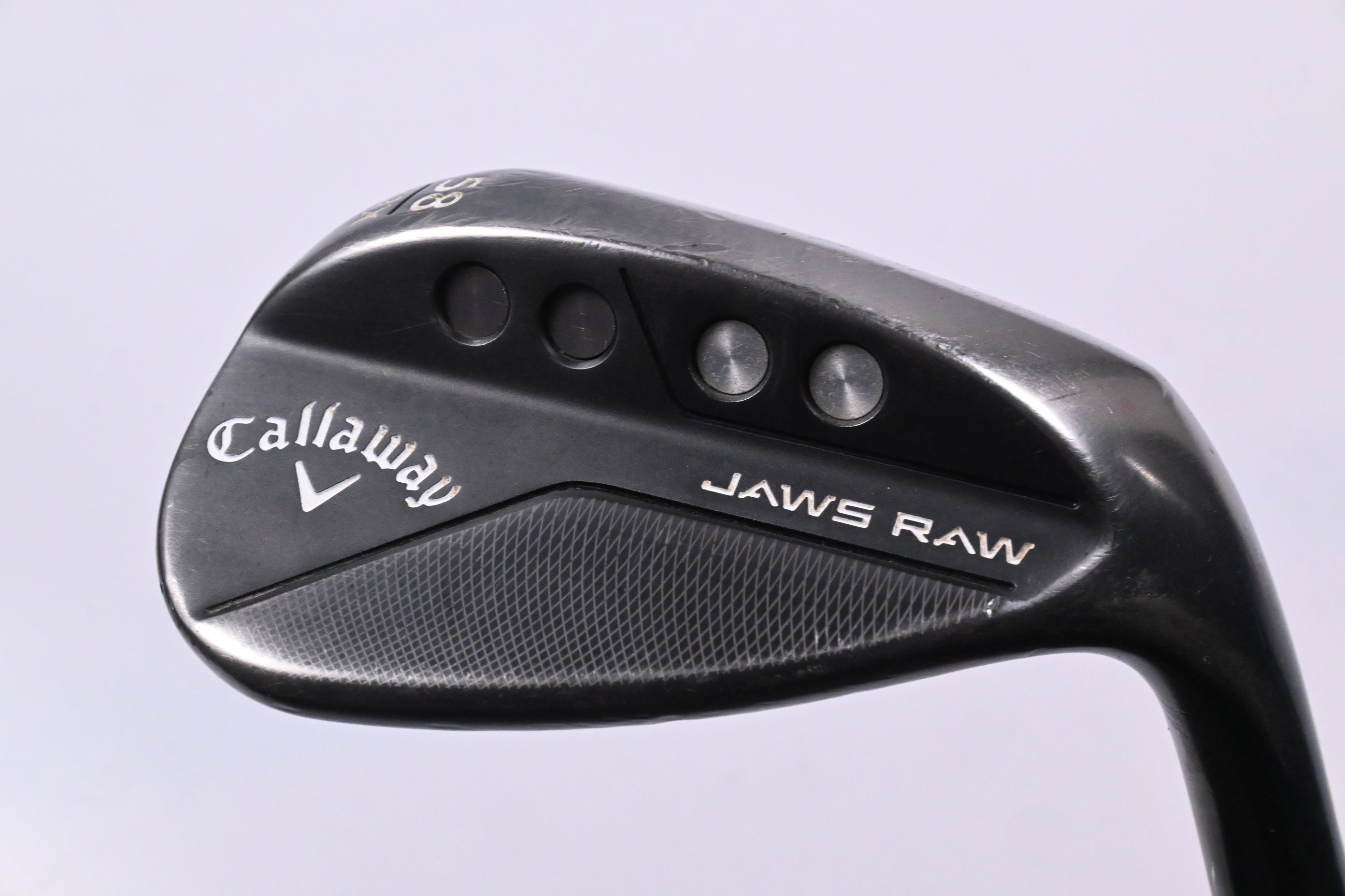 Callaway Jaws Raw Lob Wedge / 58 Degree / Wedge Flex Dynamic Gold Spinner
