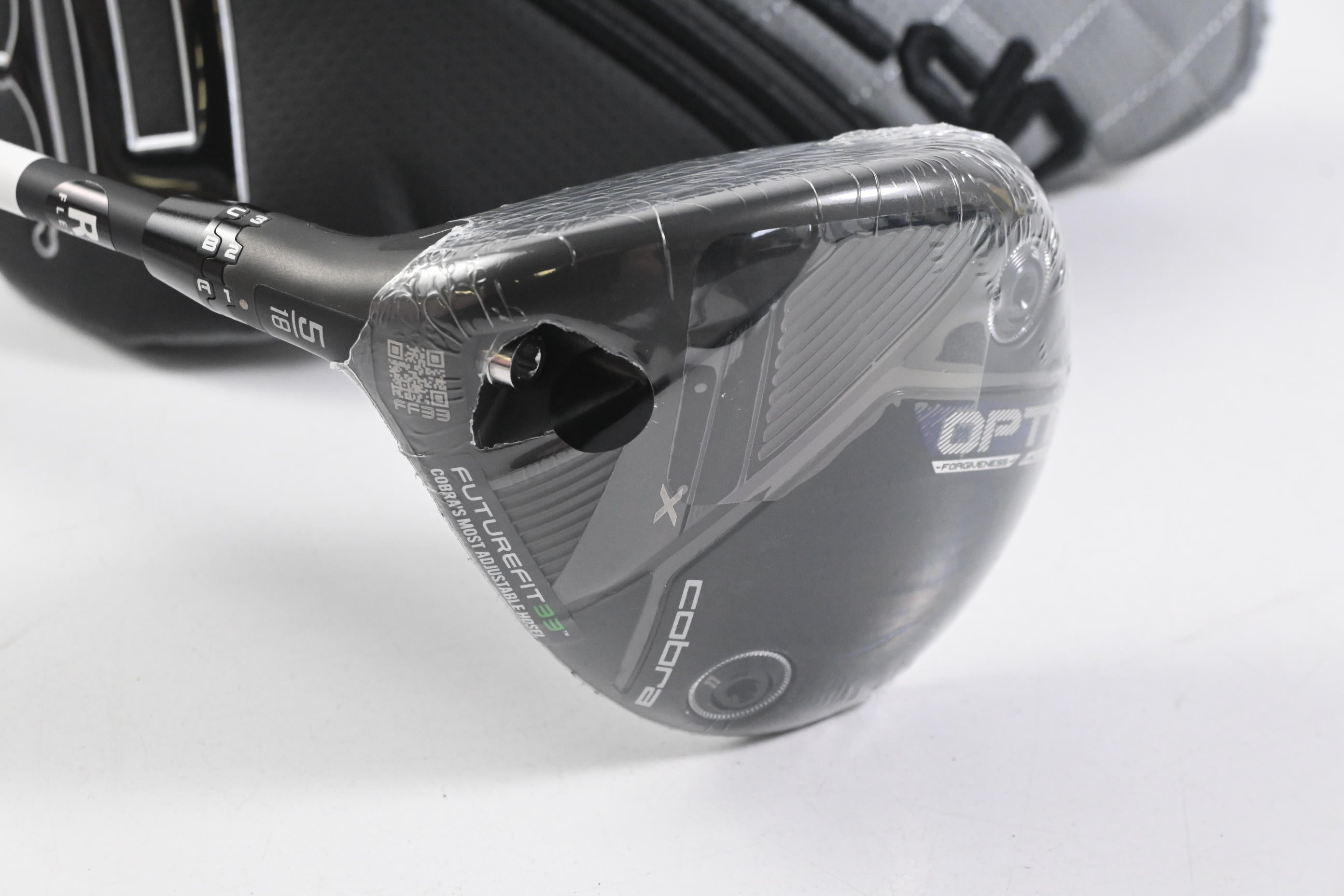 Left Hand Cobra OPTM X #5 Wood / 18 Degree / Regular Flex Kai'li Dark Waves Blue